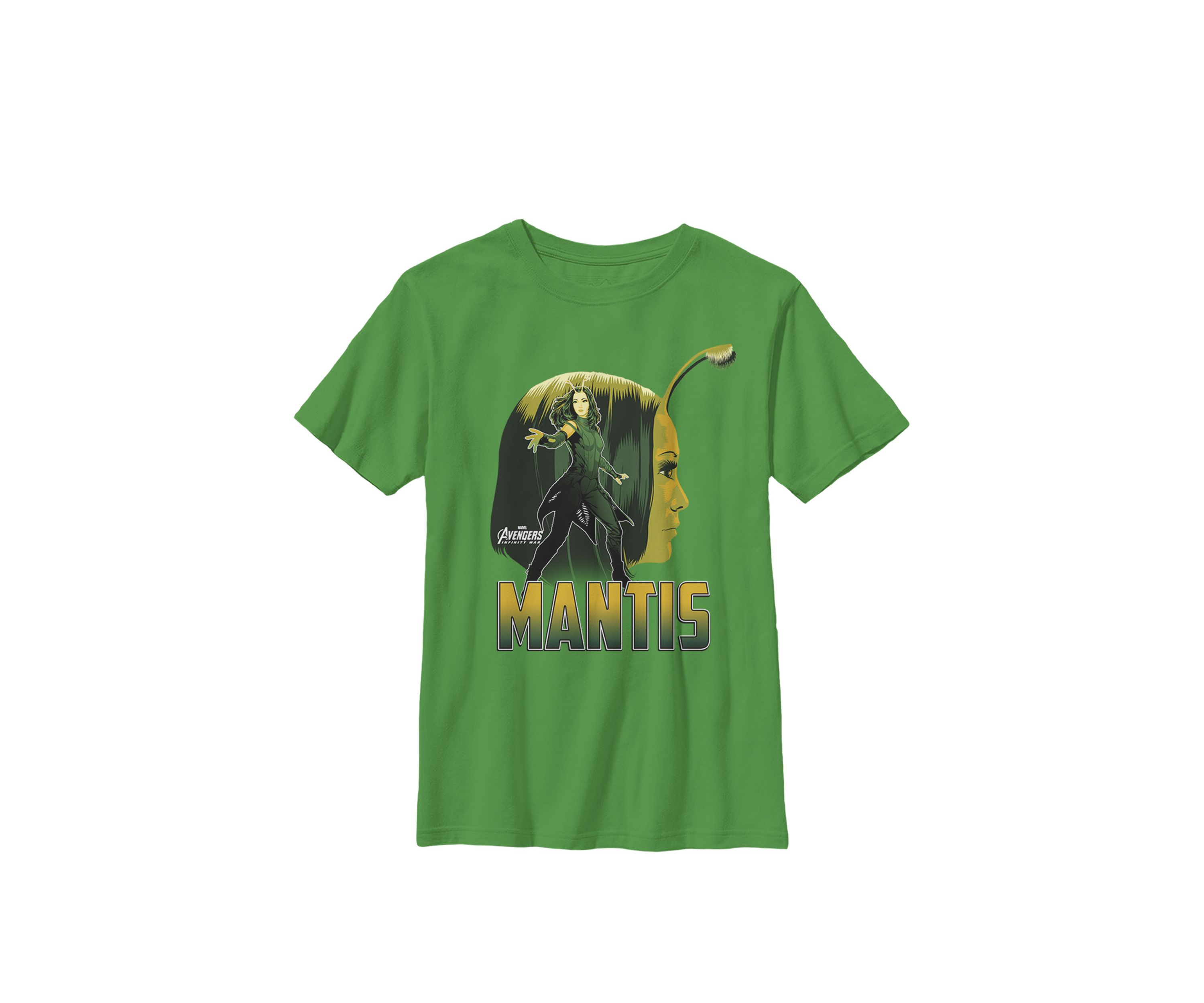 Boys 8-20 Infinity War Mantis Head Profile Graphic T-Shirt 