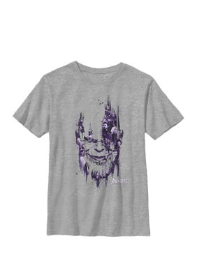 A Bugs Life Boys 8-20 Infinity War Paint Splat Thanos Head Graphic T-Shirt
