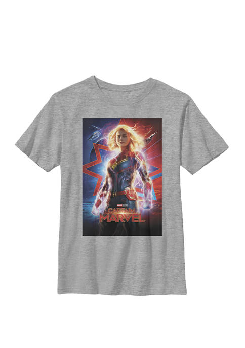 Boys 8-20 Captain Movie Poster Suited Up Graphic T-Shirt 