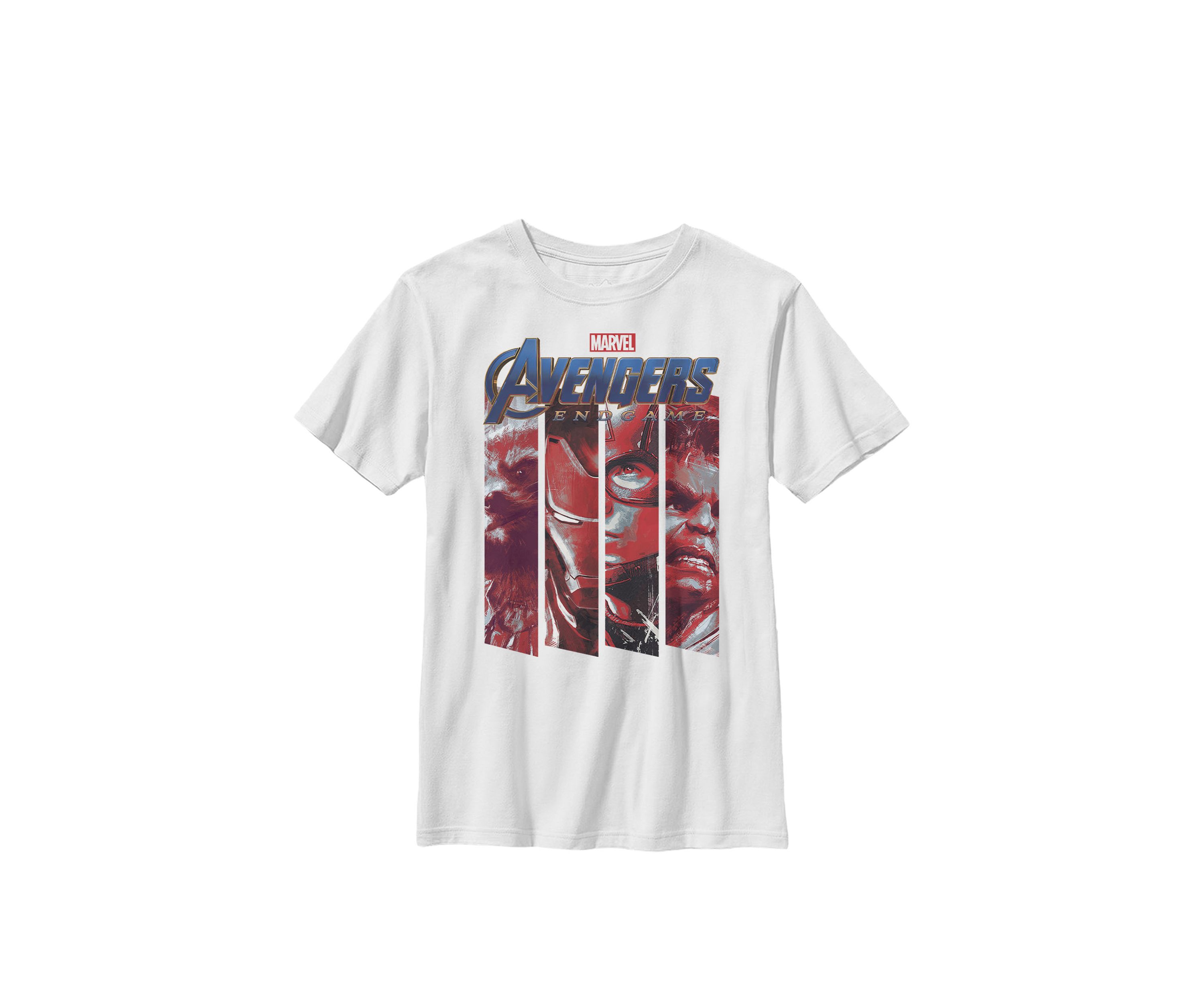 Boys 8-20 Avengers Endgame Red Tint Panels Graphic T-Shirt 