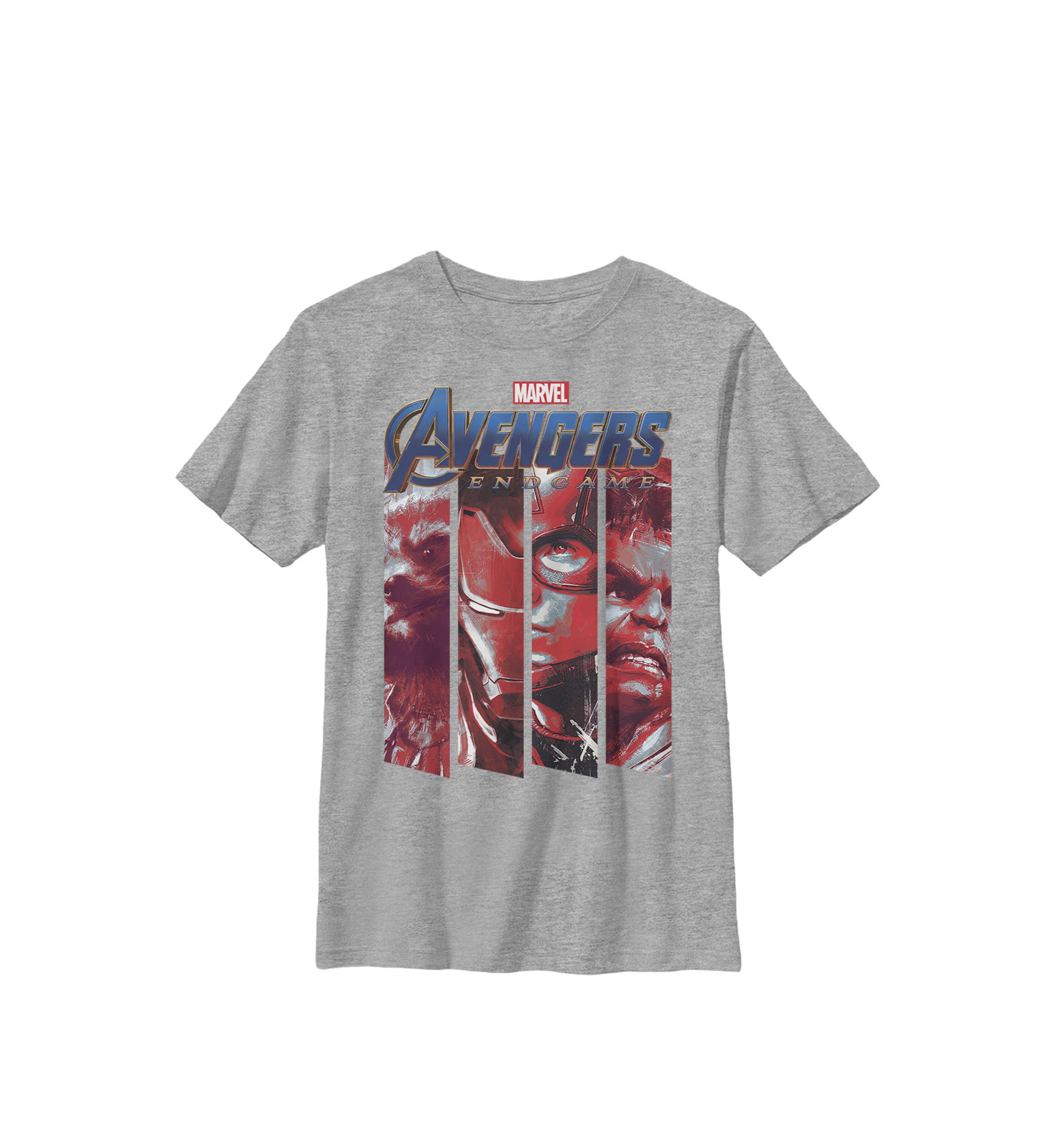 Boys 8-20 Avengers Endgame Red Tint Panels Graphic T-Shirt 