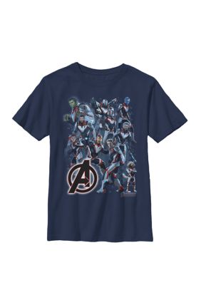 A Bugs Life Kids Avengers Endgame Suit Group Shot Crew Graphic T-Shirt