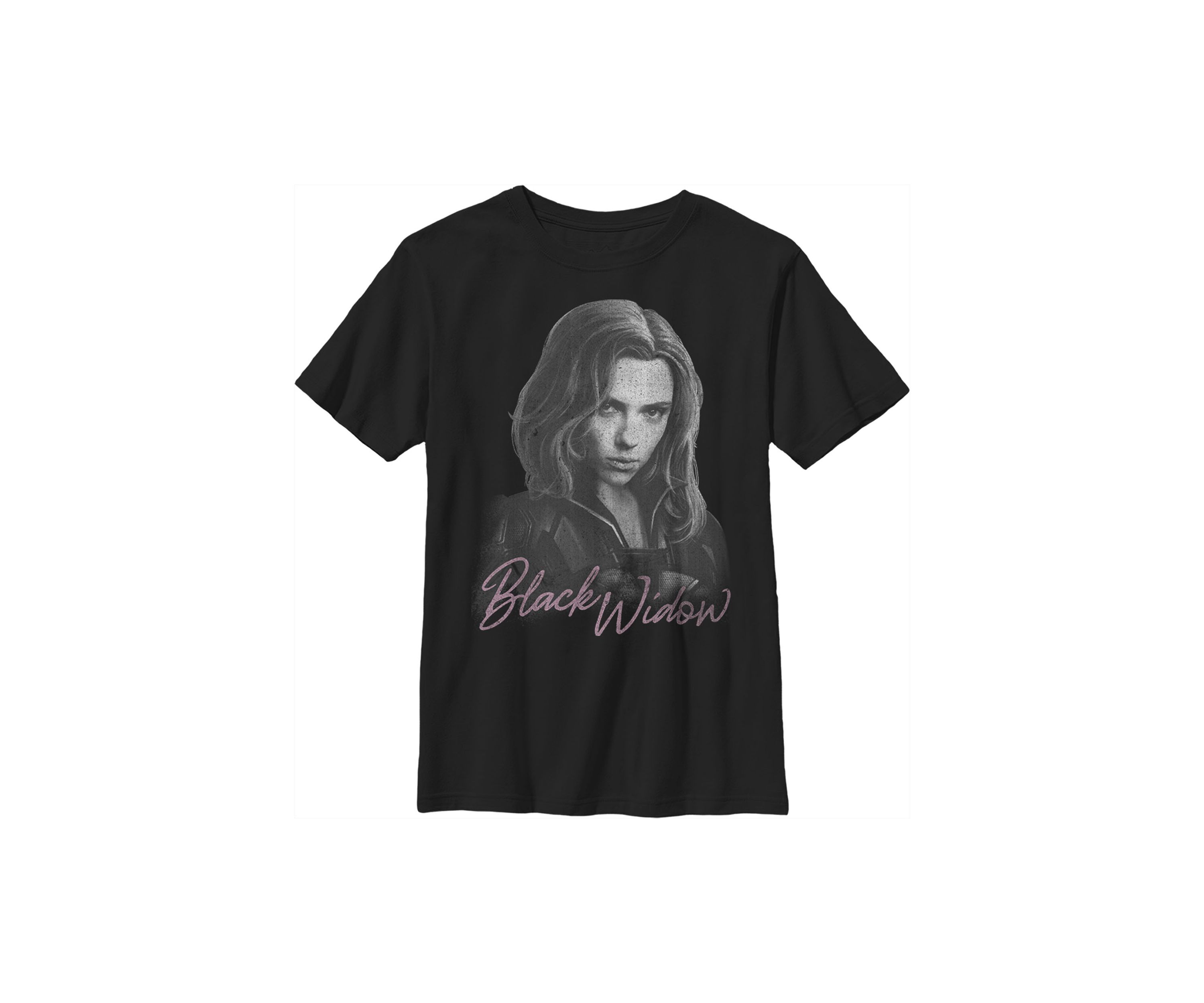 Boys 4-7 Black Widow Mono Graphic T-Shirt