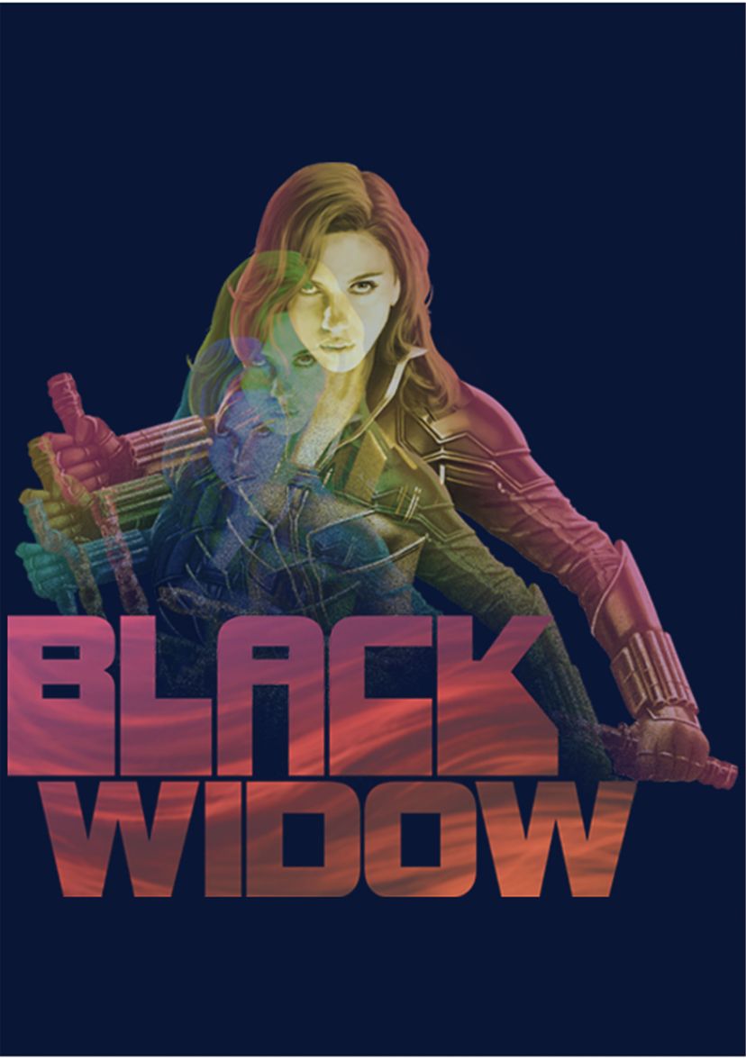 Boys 4-7 Black Widow Graphic T-Shirt