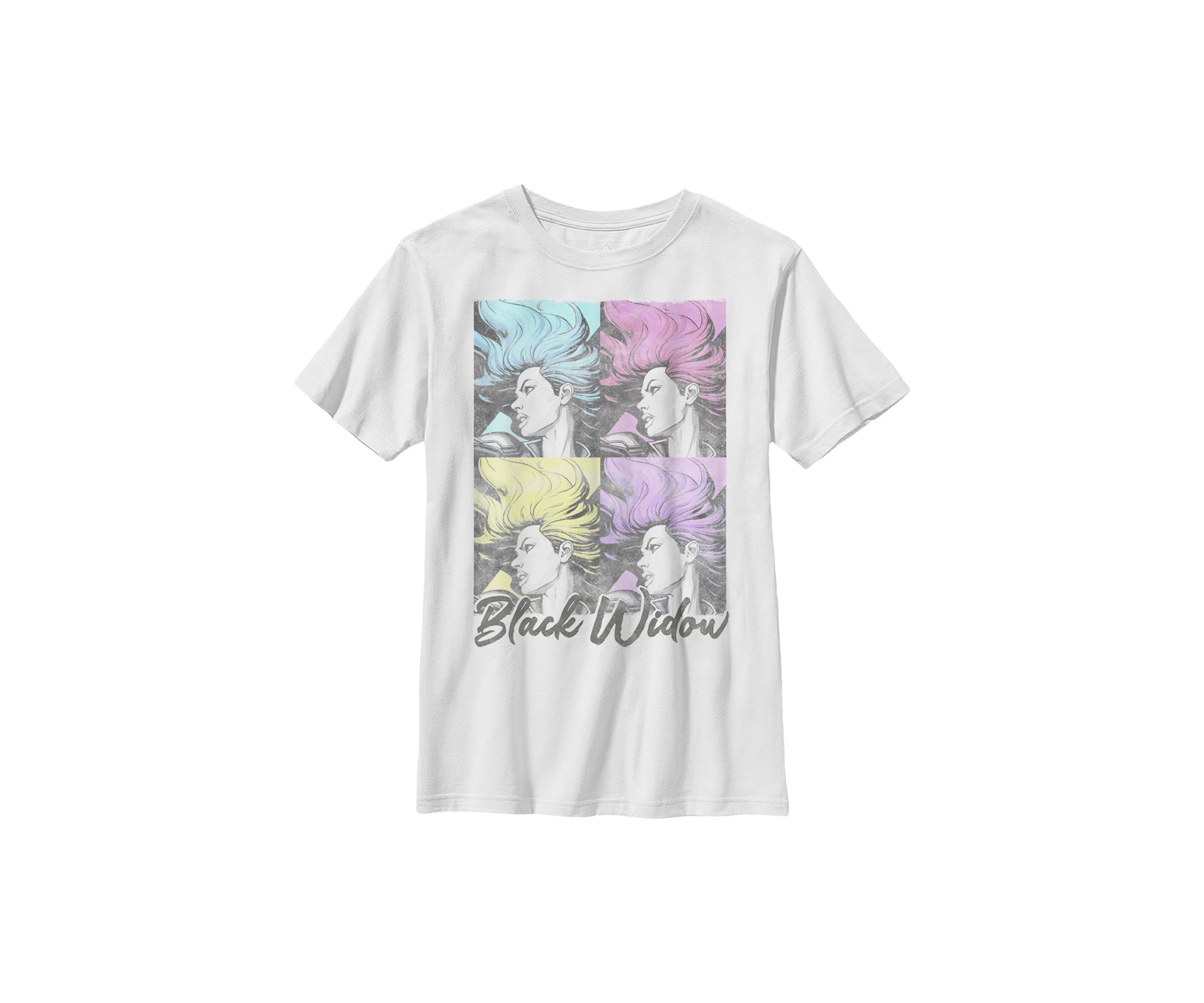Boys 4-7 Black Widow Pop Graphic T-Shirt