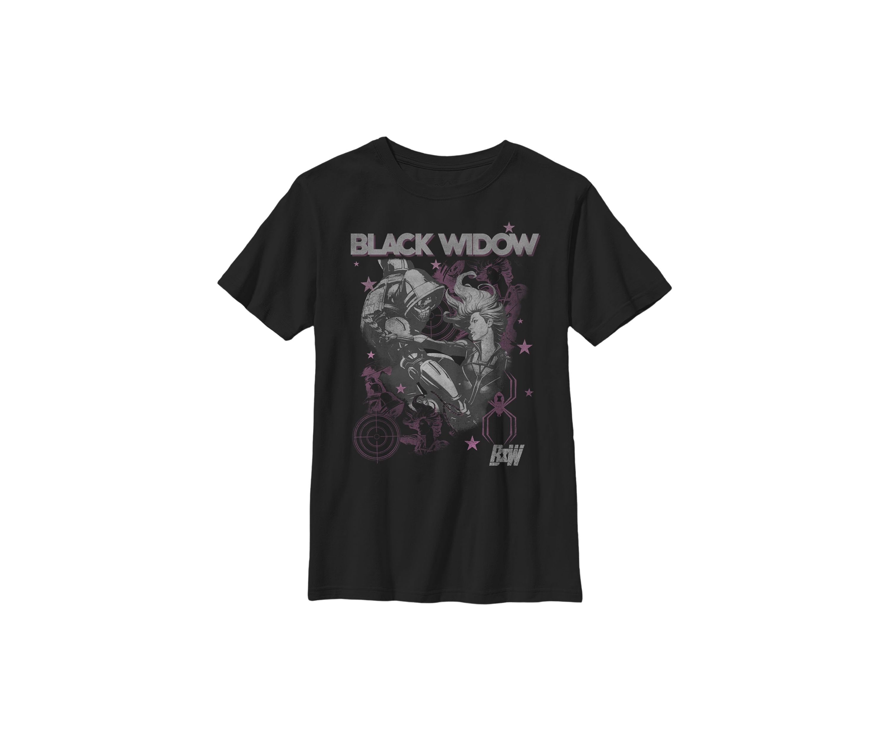 Boys 4-7 BW Poster Graphic T-Shirt