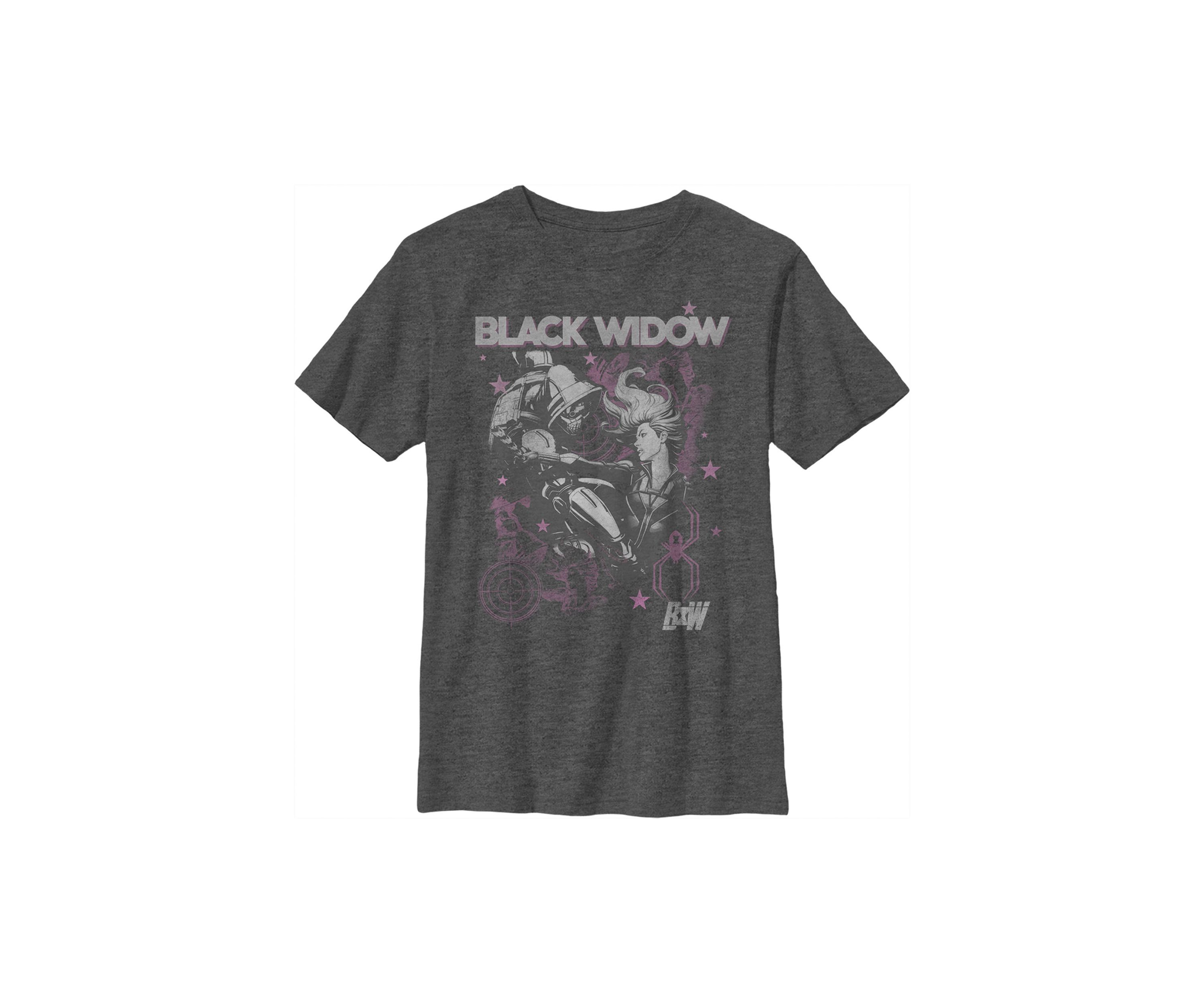 Boys 4-7 BW Poster Graphic T-Shirt