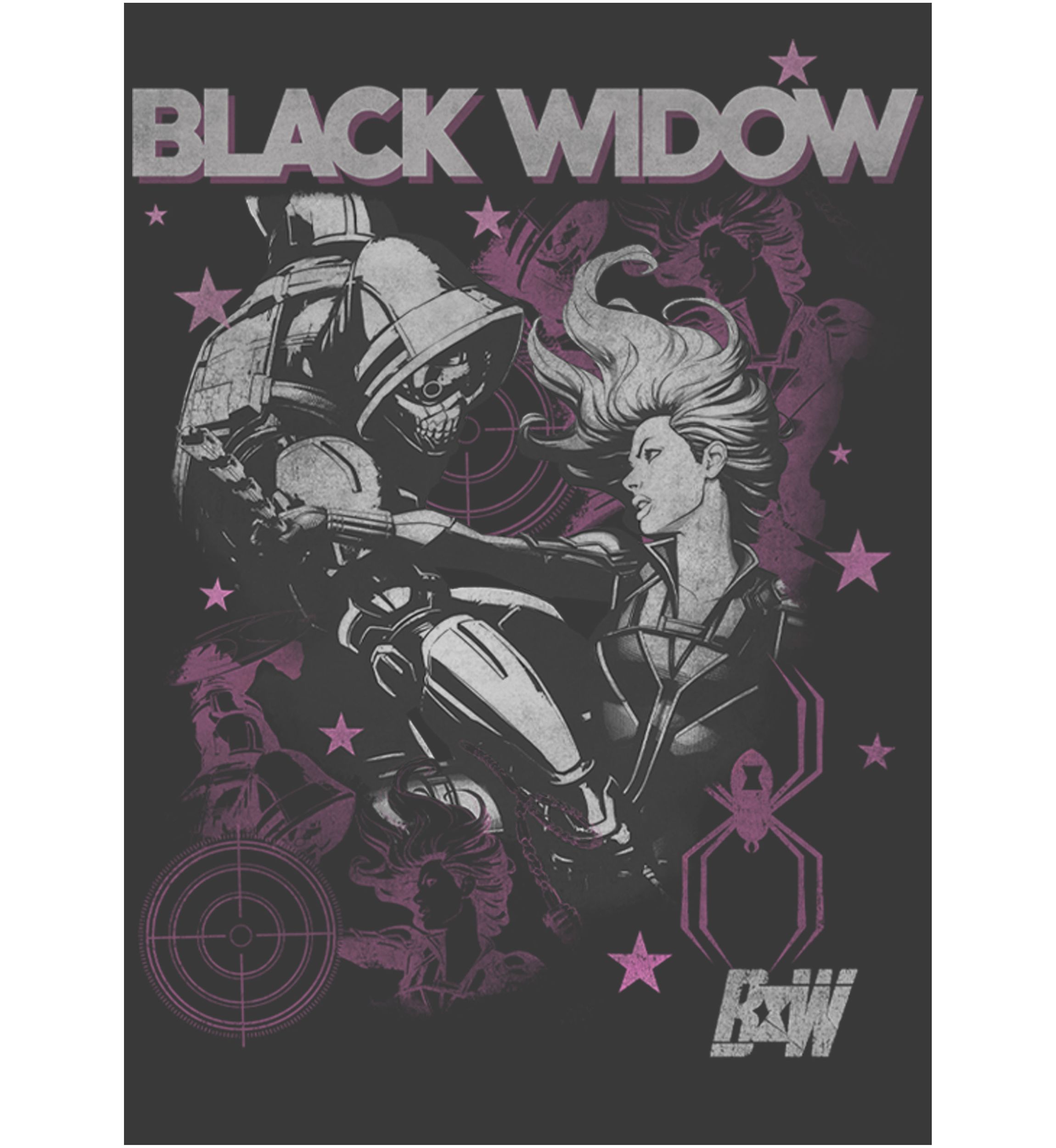 Boys 4-7 BW Poster Graphic T-Shirt