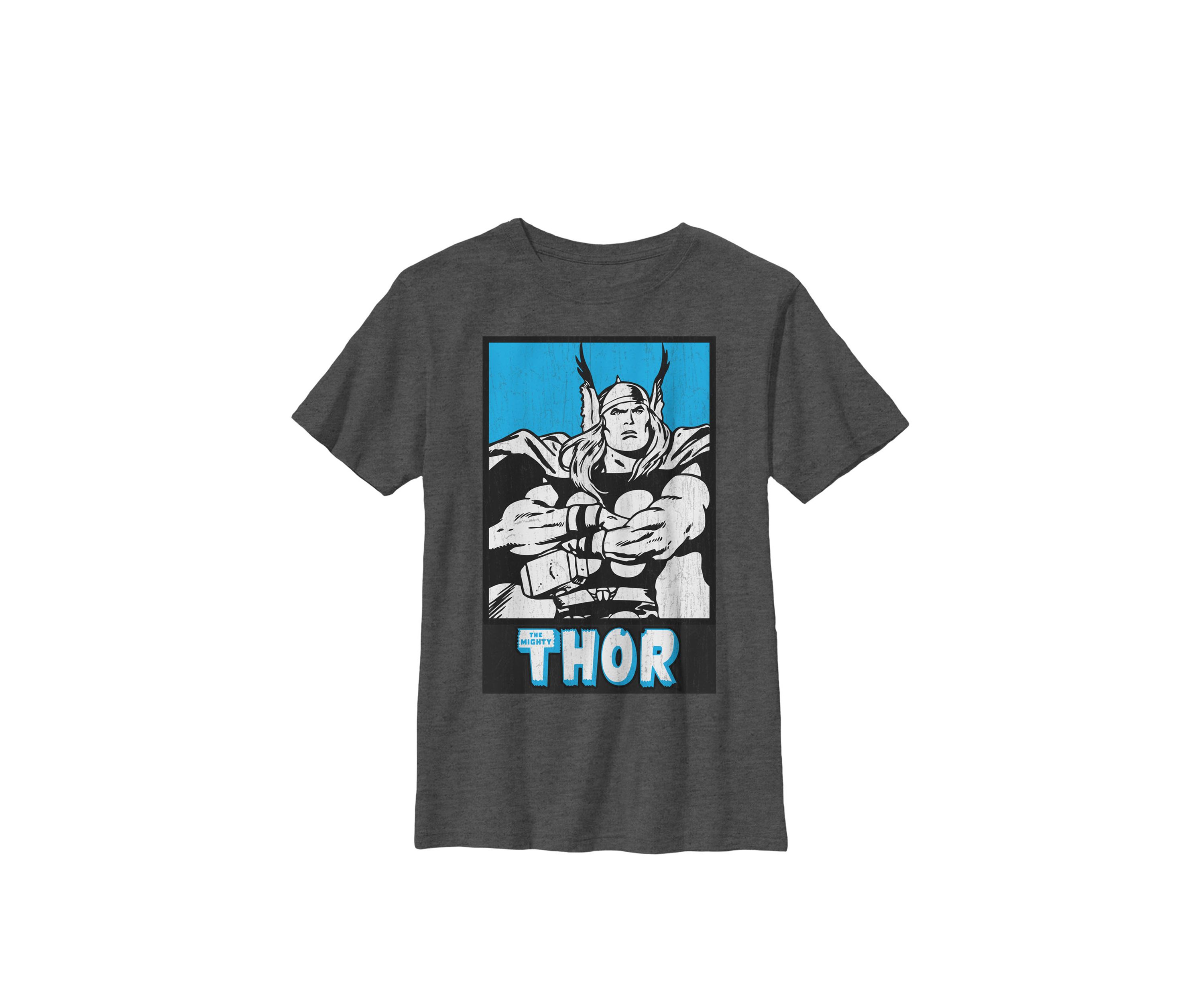 Mighty Thor Ready for Battle Crew Graphic T-Shirt