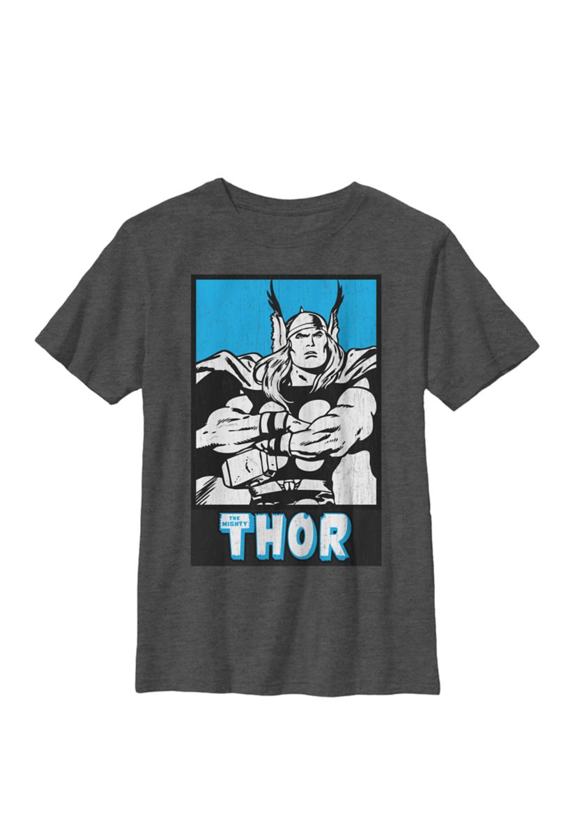 Mighty Thor Ready for Battle Crew Graphic T-Shirt