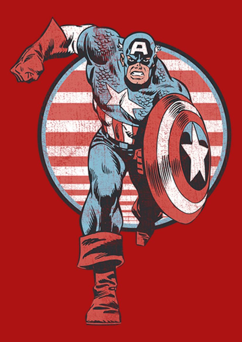 Captain Charge Graphic T-Shirt