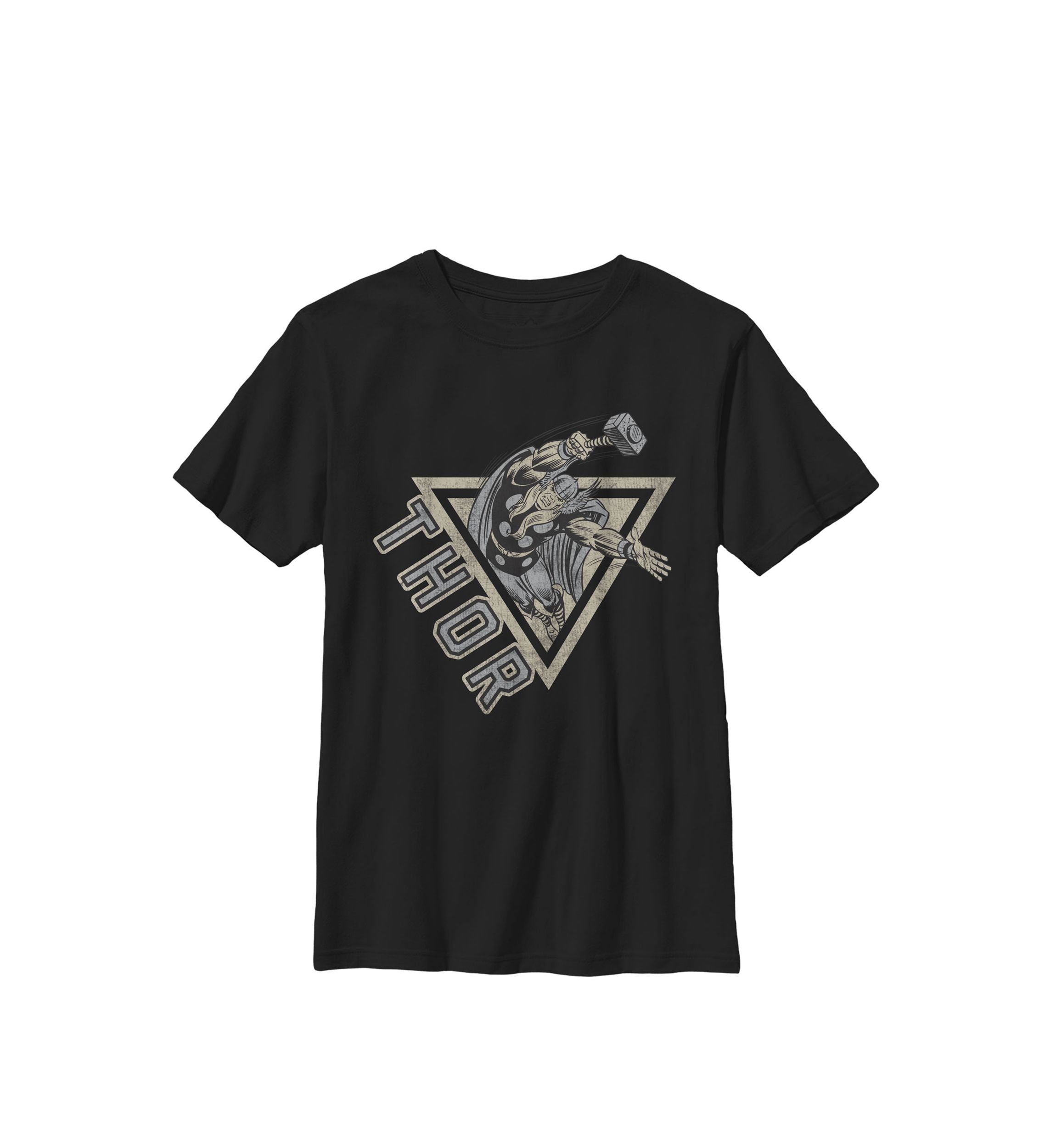  Thor Classic Retro Triangular Flyby Crew Graphic T-Shirt