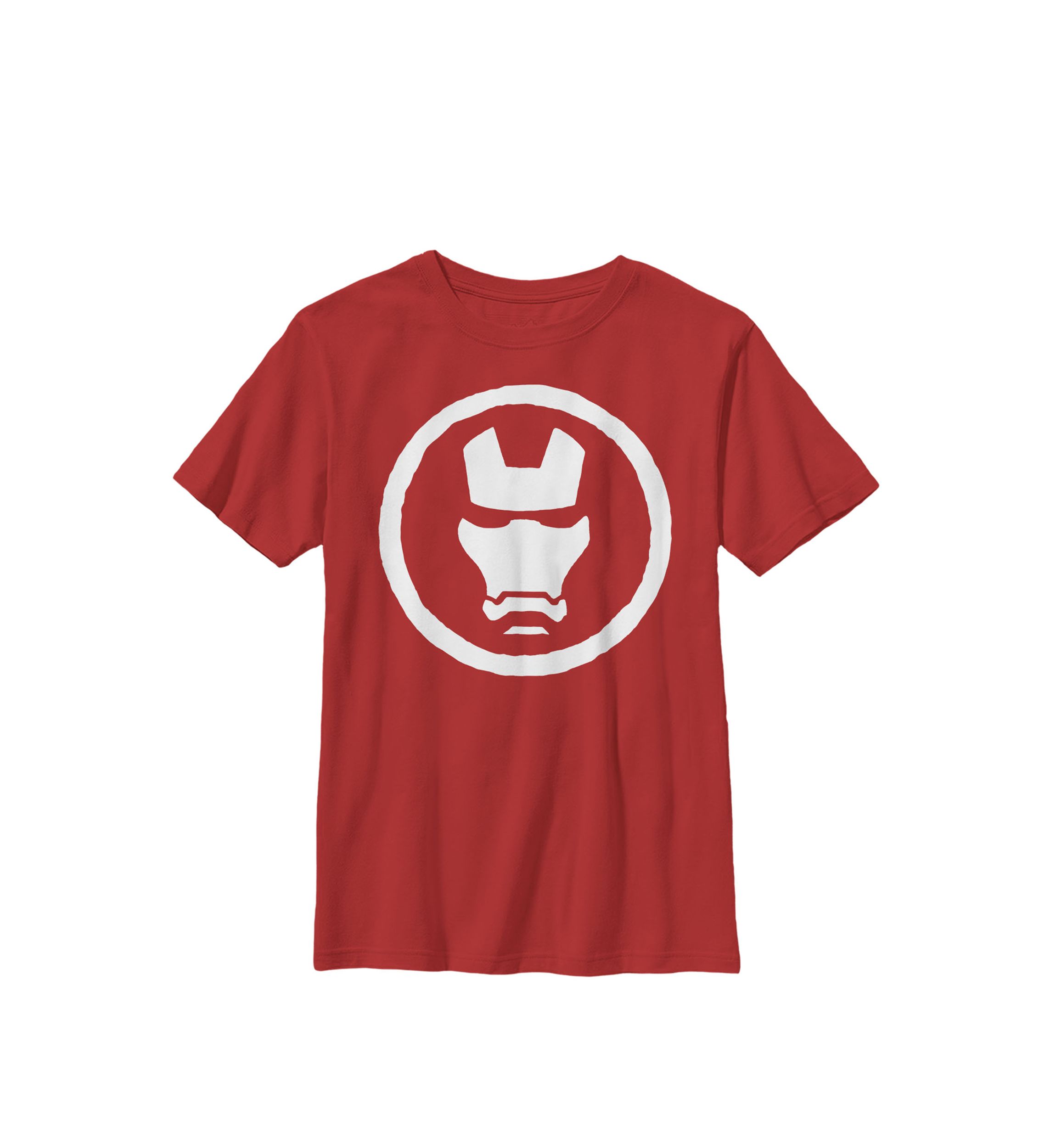 Iron Man Mask Icon Crew T-Shirt