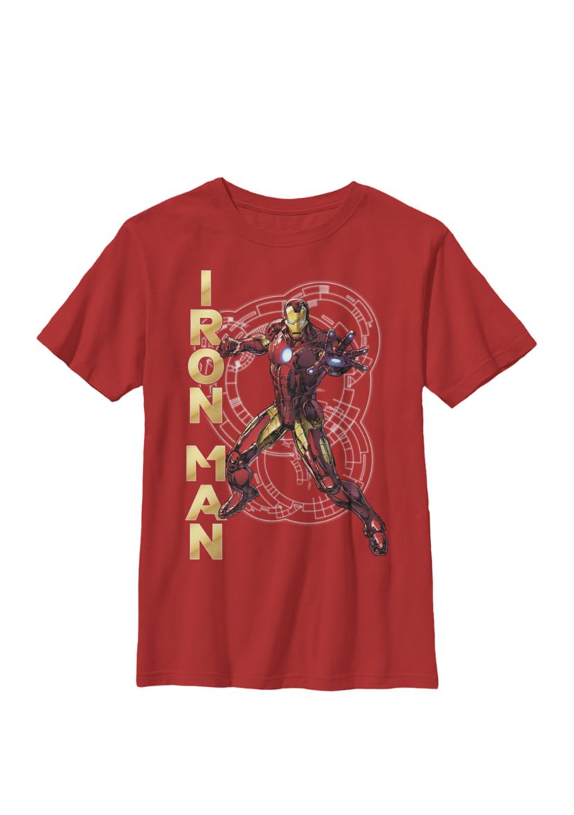 Avengers Assemble Iron Man Tech Crew T-Shirt