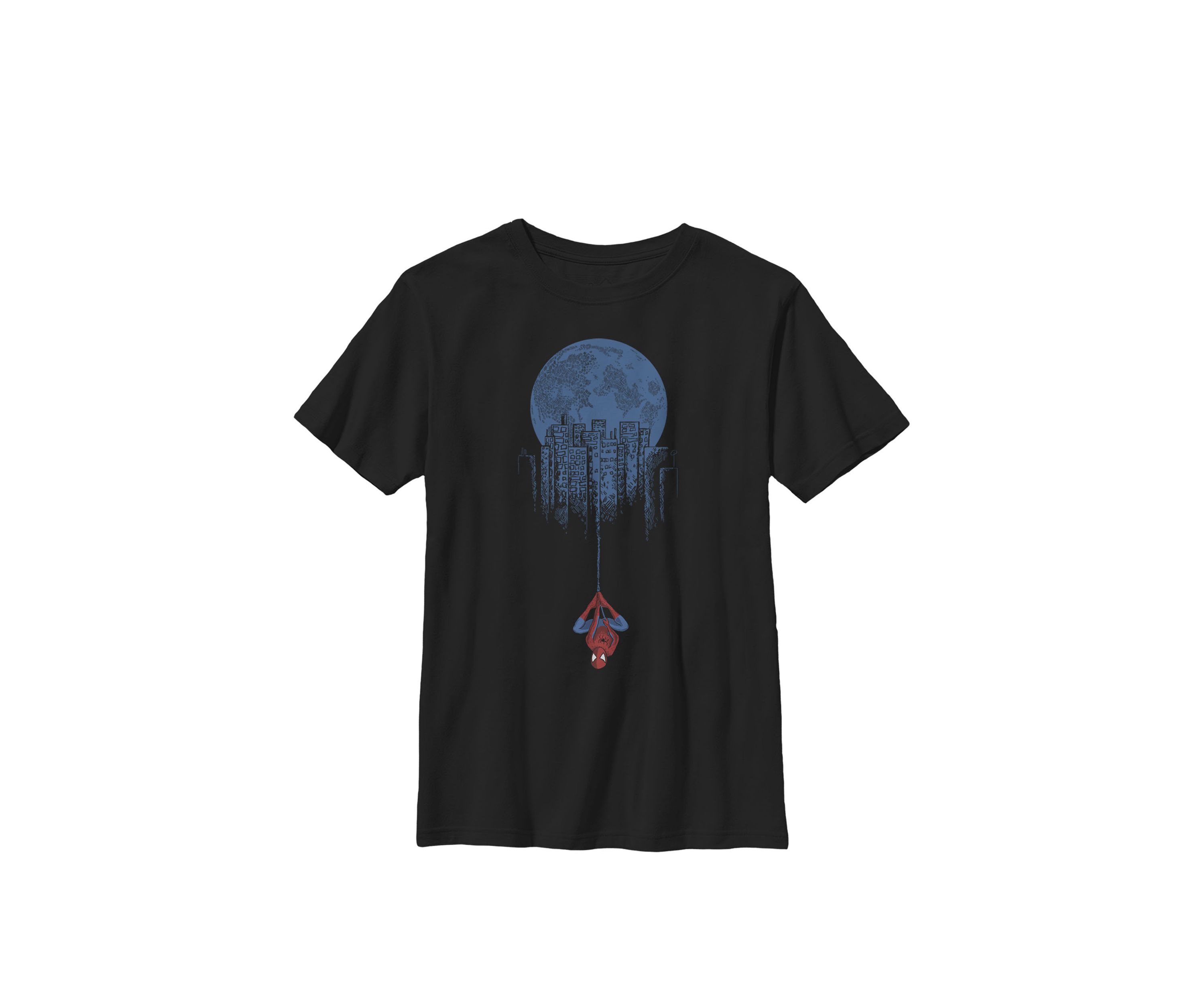 Spider-Man Blue Moon Hang Crew T-Shirt