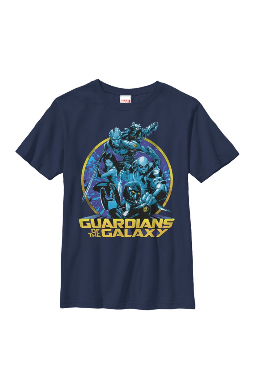 Guardians of the Galaxy Defend Crew T-Shirt
