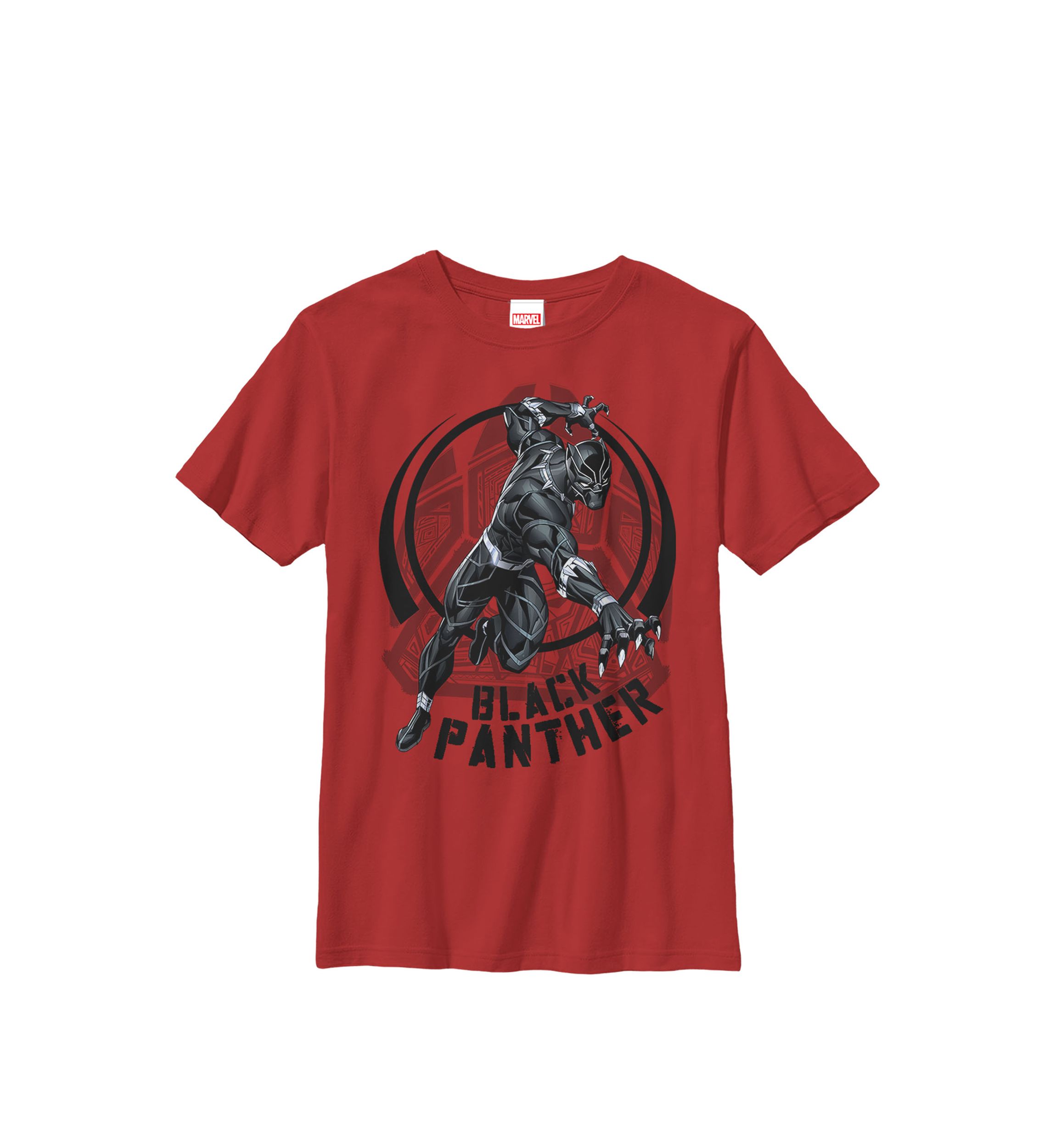 Black Panther King of Wakanda Paw Crew T-Shirt