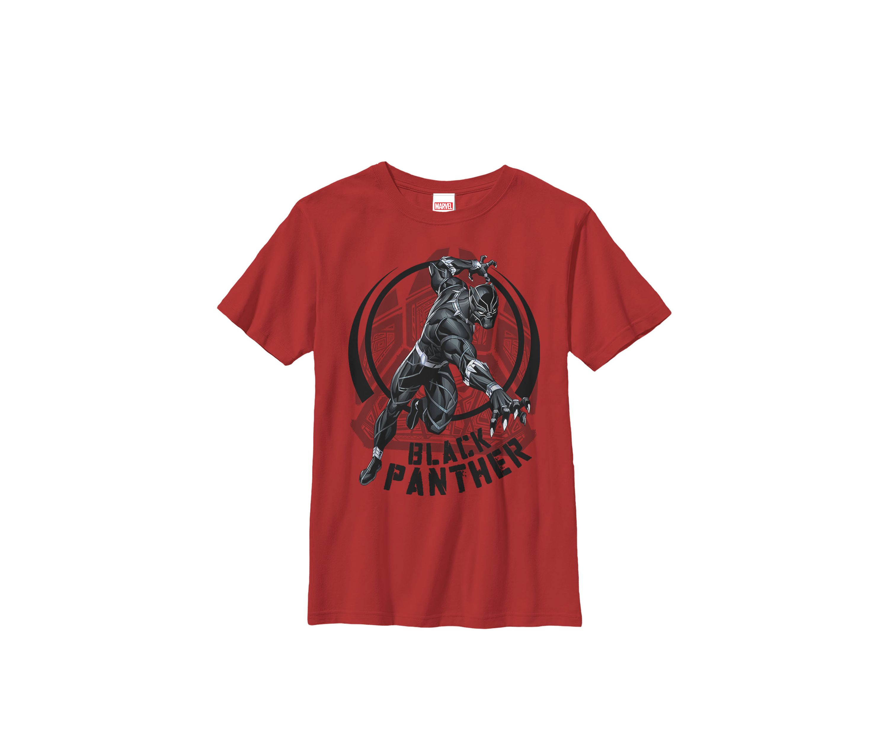Black Panther King of Wakanda Paw Crew T-Shirt