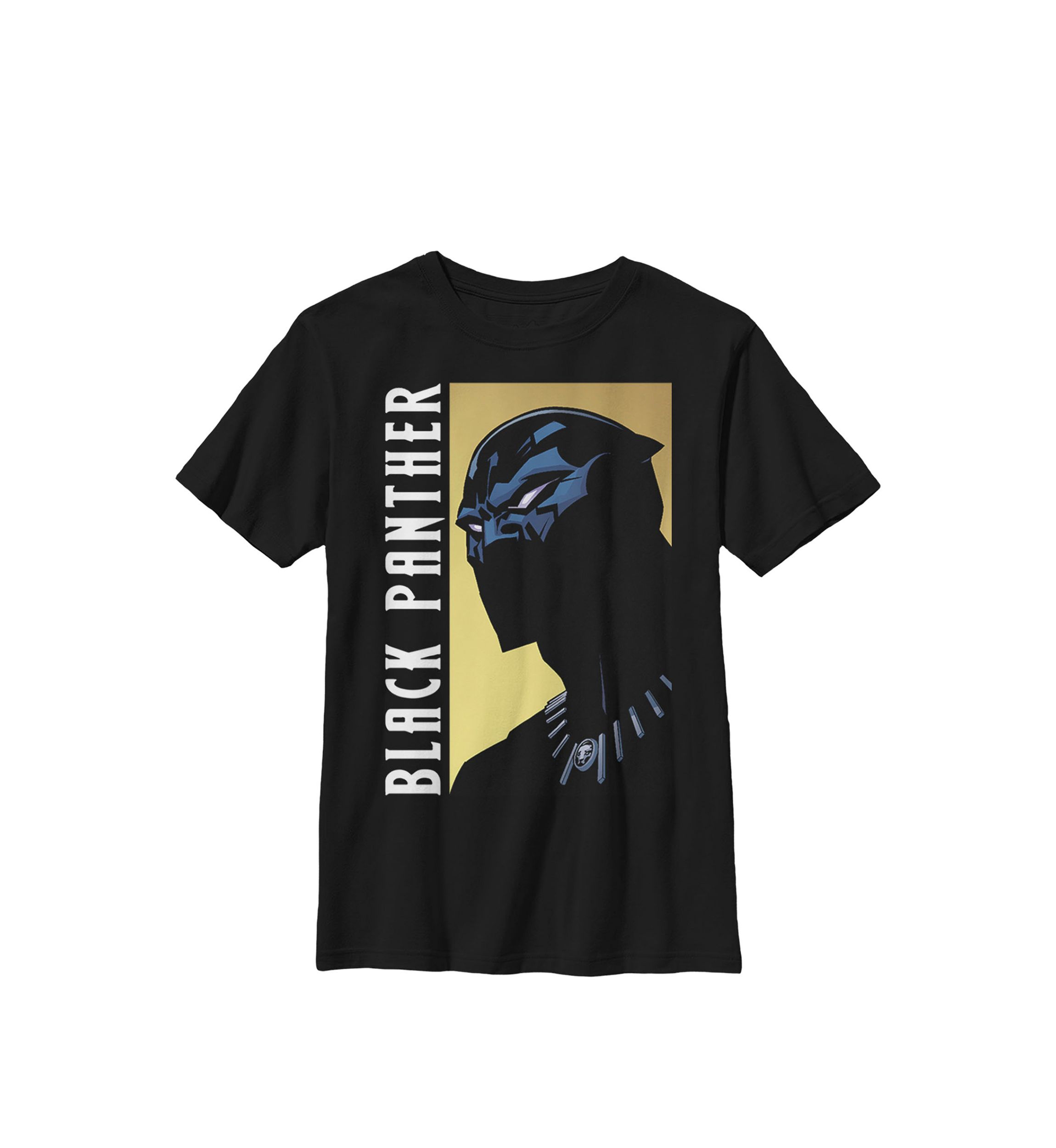 Boys 8-20 Black Panther Character Profile Intro Graphic T-Shirt