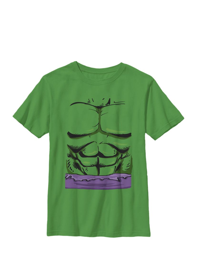 Boys 8-20  Incredible Hulk Halloween Costume Graphic T-Shirt