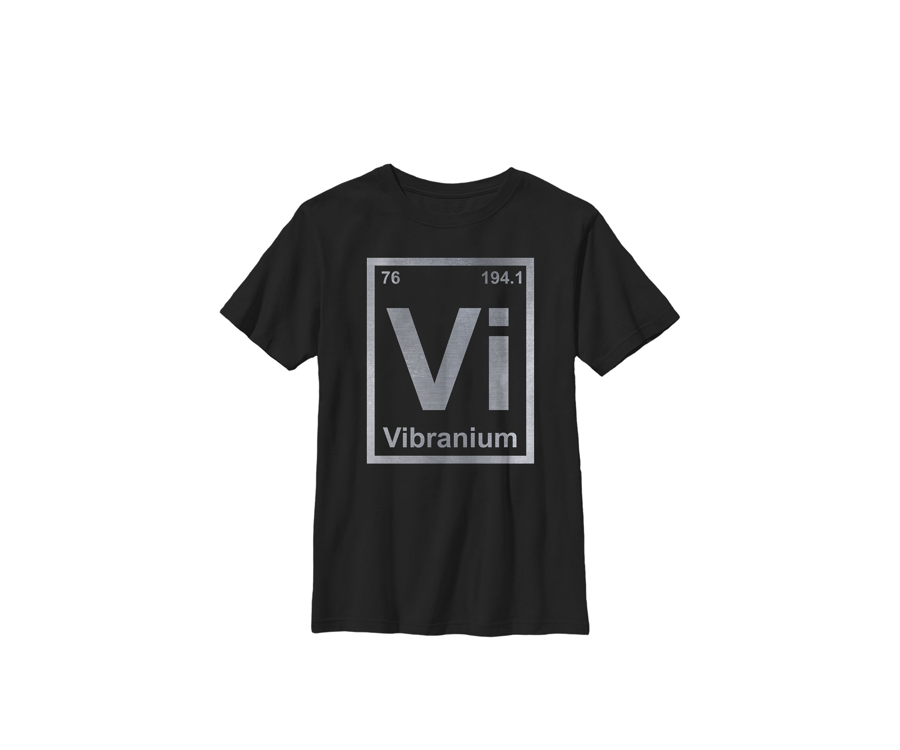 Boys 8-20 Periodic Element Vibranium Metal Graphic T-Shirt