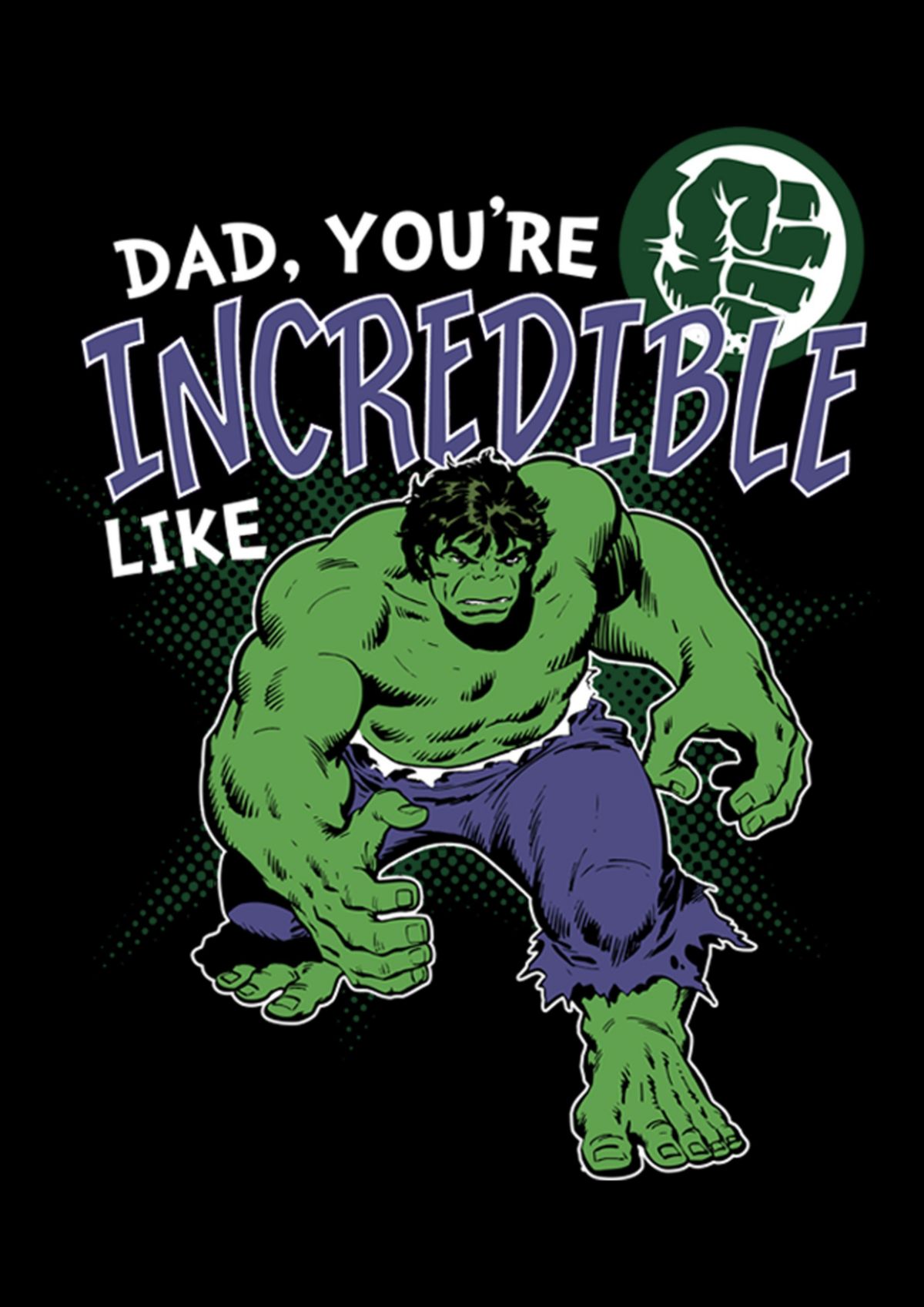 Incredible Like Dad Graphic T-Shirt