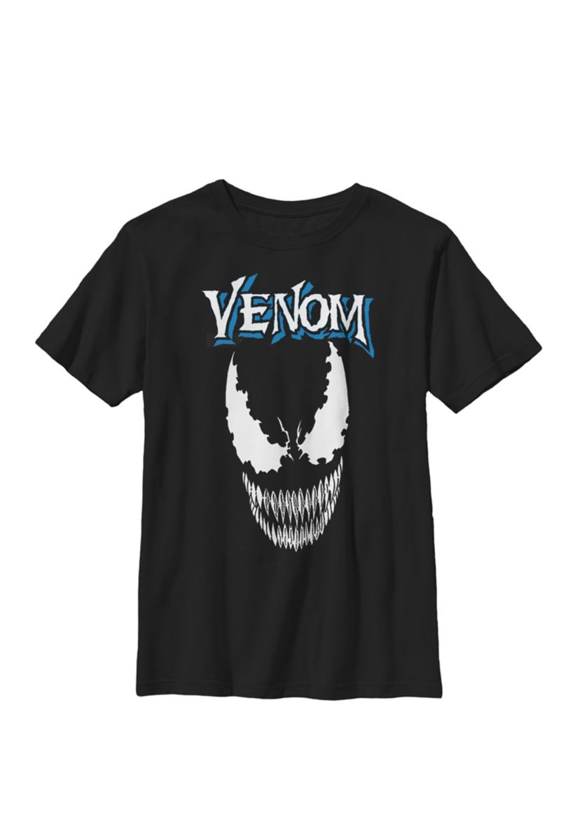 Boys 8-20 Venom Face Close Up Graphic T-Shirt