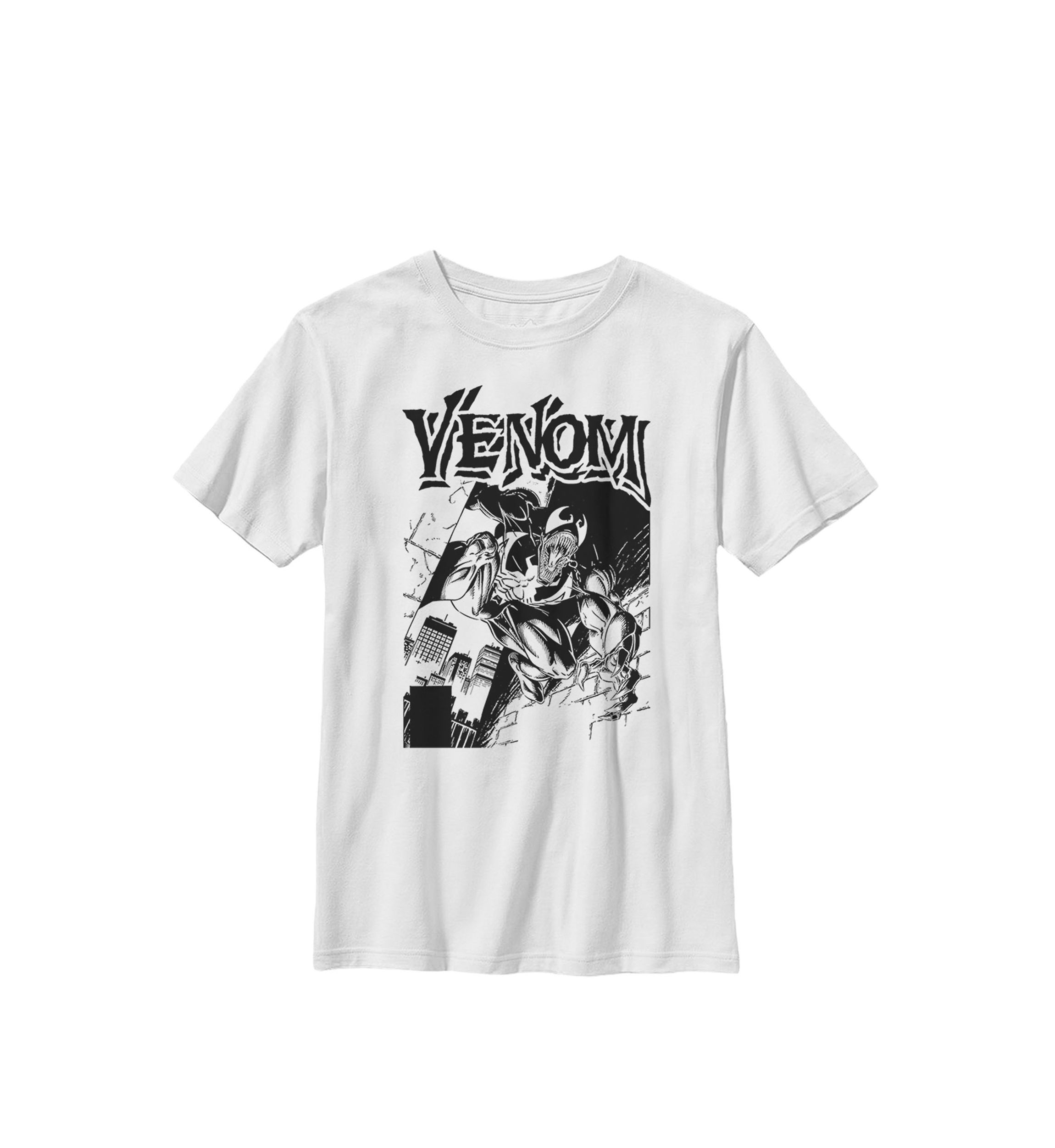 Boys 8-20 Venom Street Cover Comic Illustration Graphic T-Shirt 
