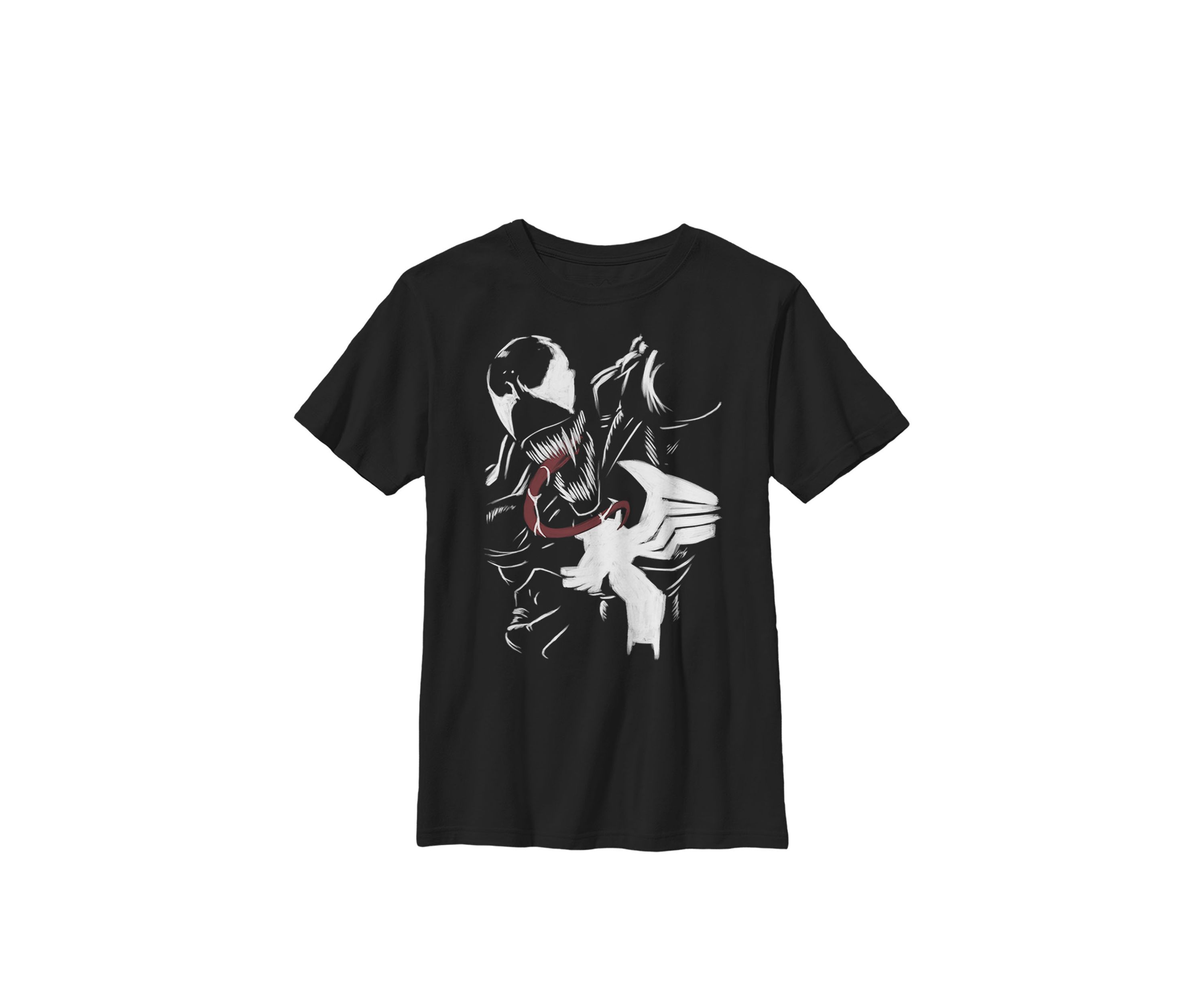 Boys 8-20 Venom Close Up Roar Paint Art Graphic T-Shirt