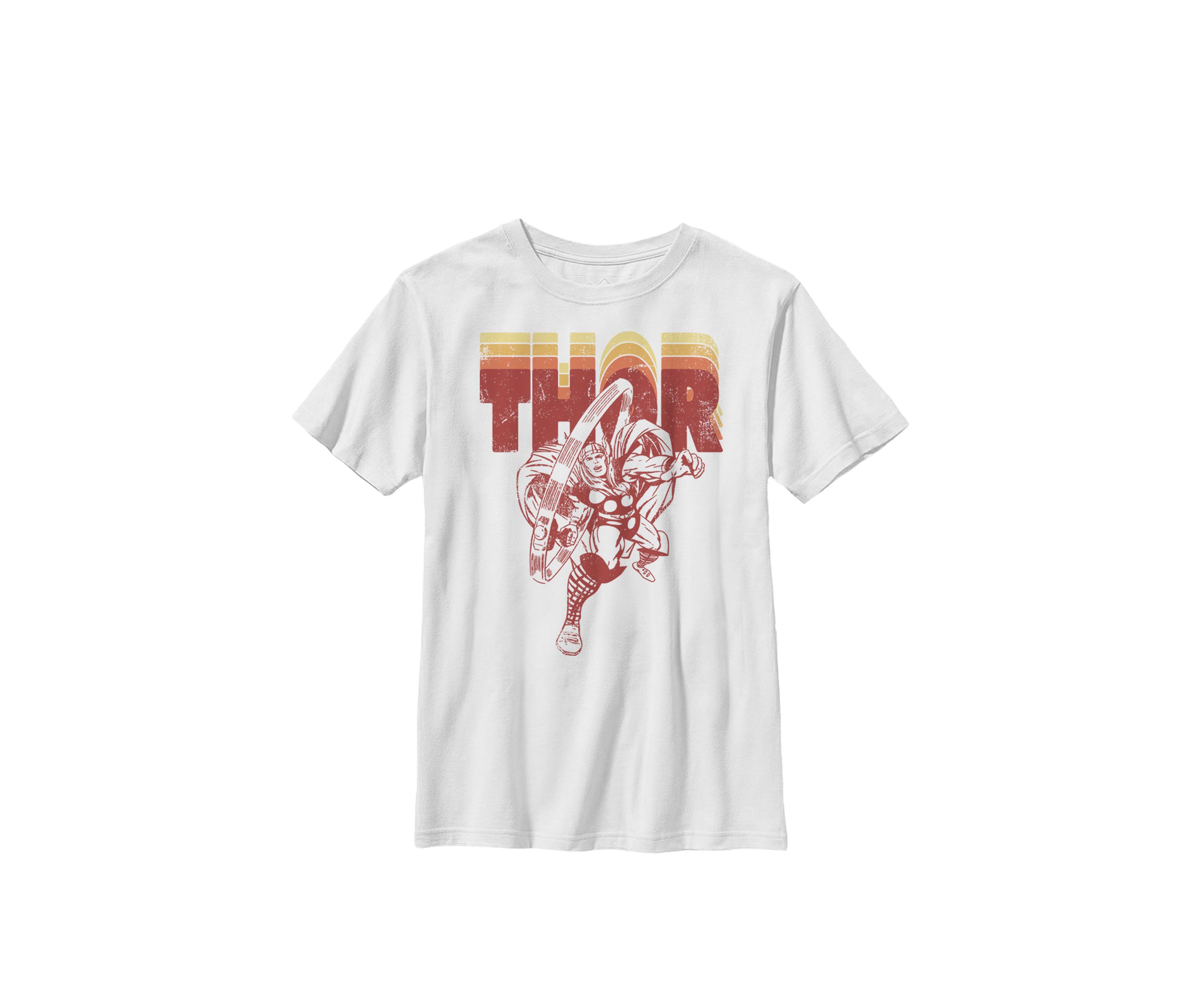 Boys 8-20 Avengers Thor Classic Comic Drawing Graphic T-Shirt