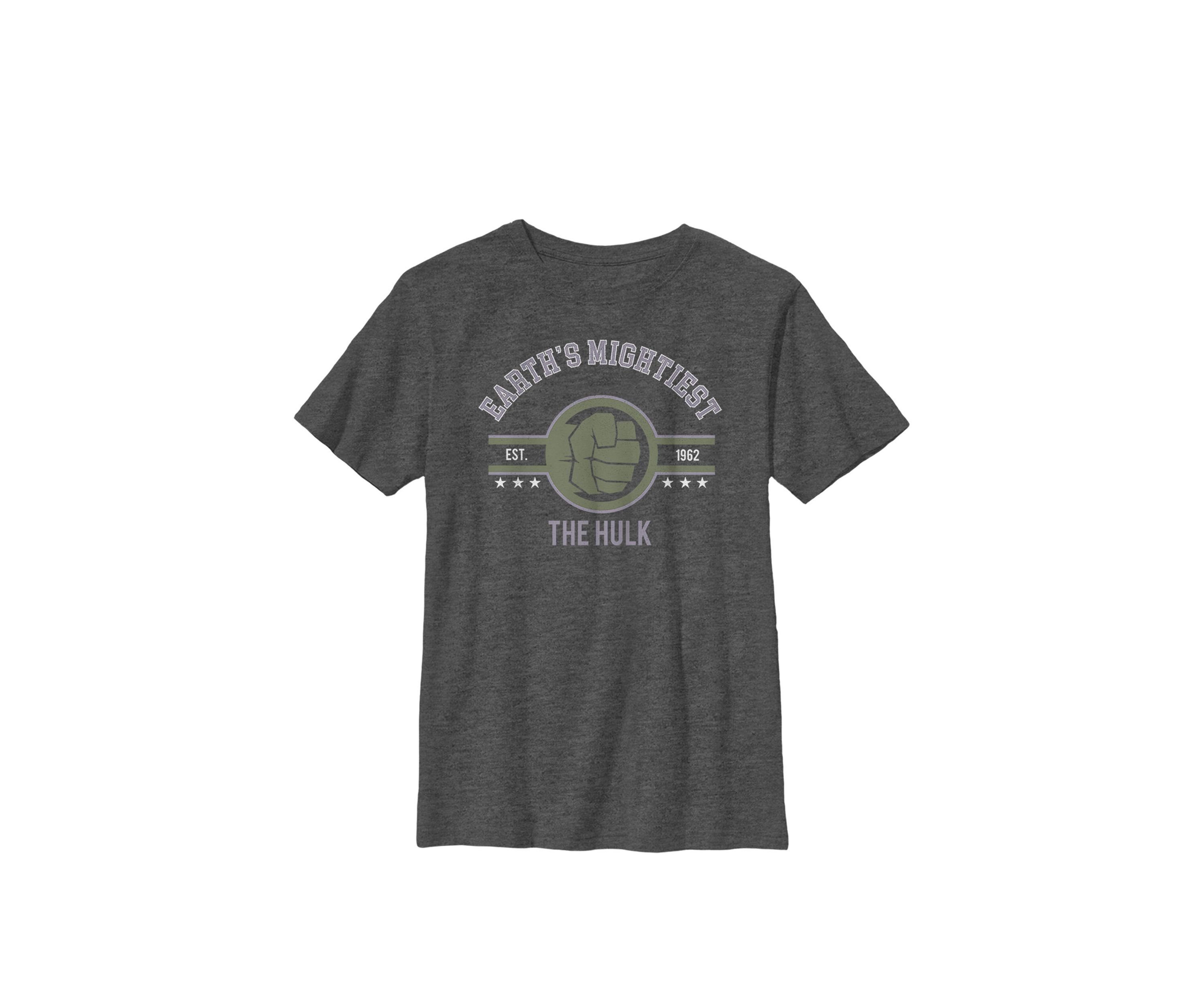 Boys 8-20 The Hulk Earths Mightiest Established Belt Graphic T-Shirt