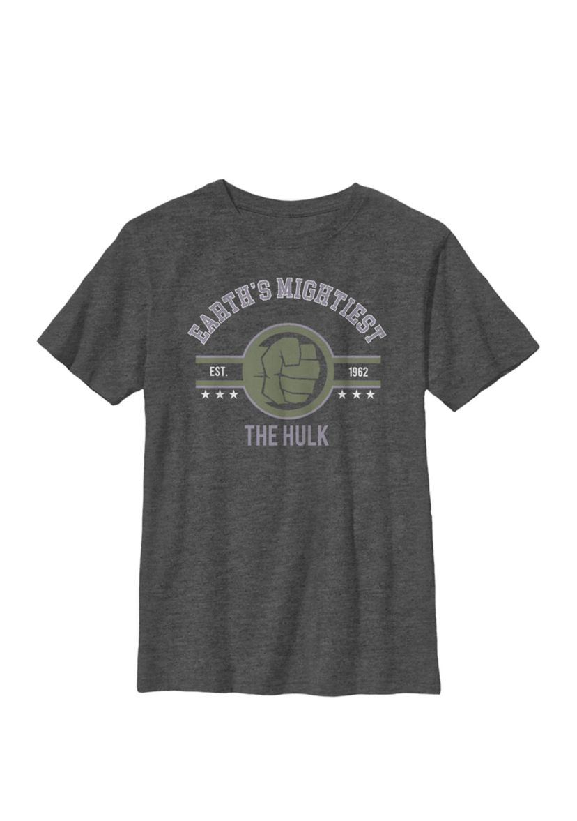 Boys 8-20 The Hulk Earths Mightiest Established Belt Graphic T-Shirt