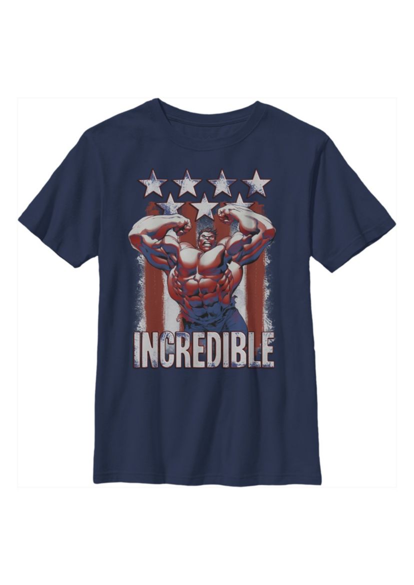 Hulk Flag Graphic T-Shirt