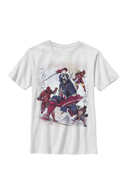 Boys 8-20 Avengers Assemble Samurai Warriors Graphic T-Shirt