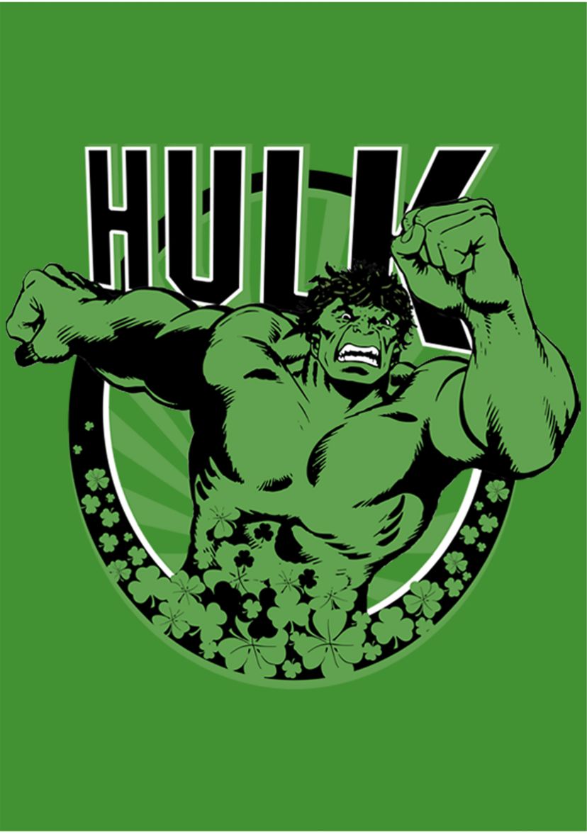 Boys 4-7  Hulk Luck Graphic T-Shirt