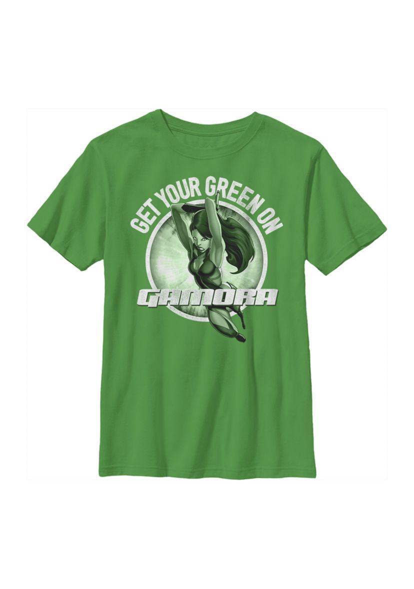 Boys 4-7  Gamora Green Graphic T-Shirt
