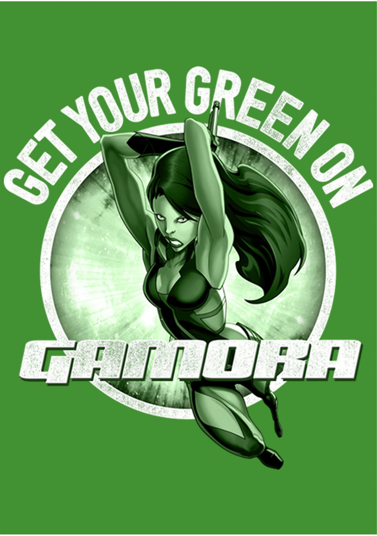 Boys 4-7  Gamora Green Graphic T-Shirt