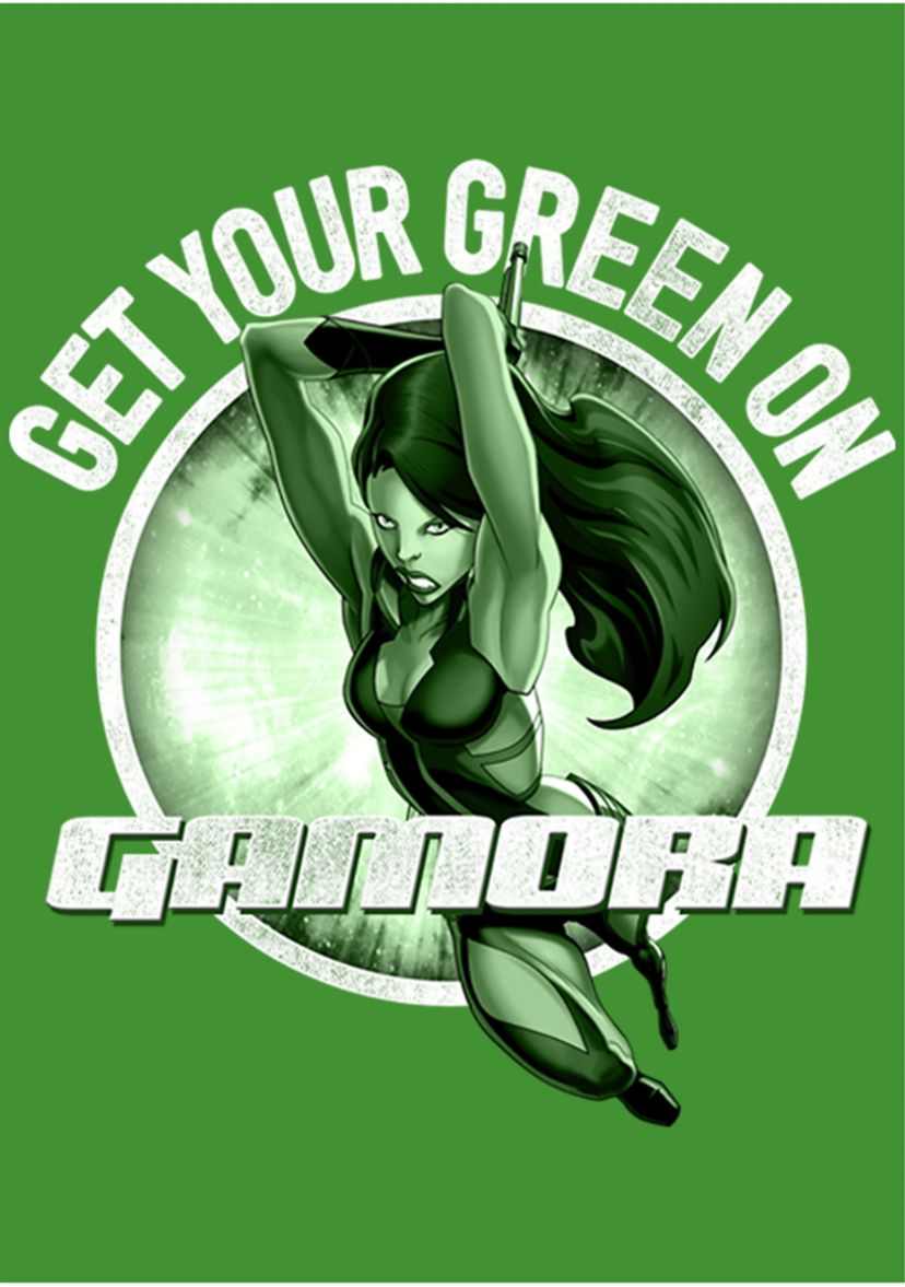 Boys 4-7  Gamora Green Graphic T-Shirt