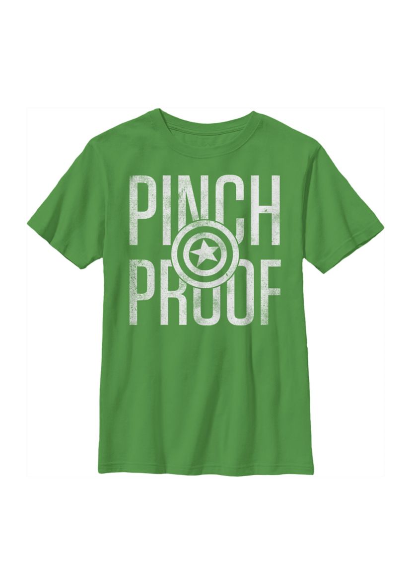 Boys 4-7  Cap Pinch Proof Graphic T-Shirt