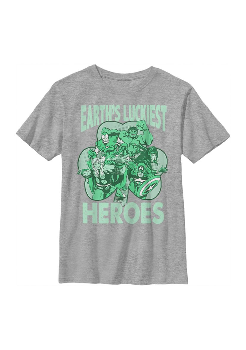 Boys 4-7  Luck of the Hero Graphic T-Shirt