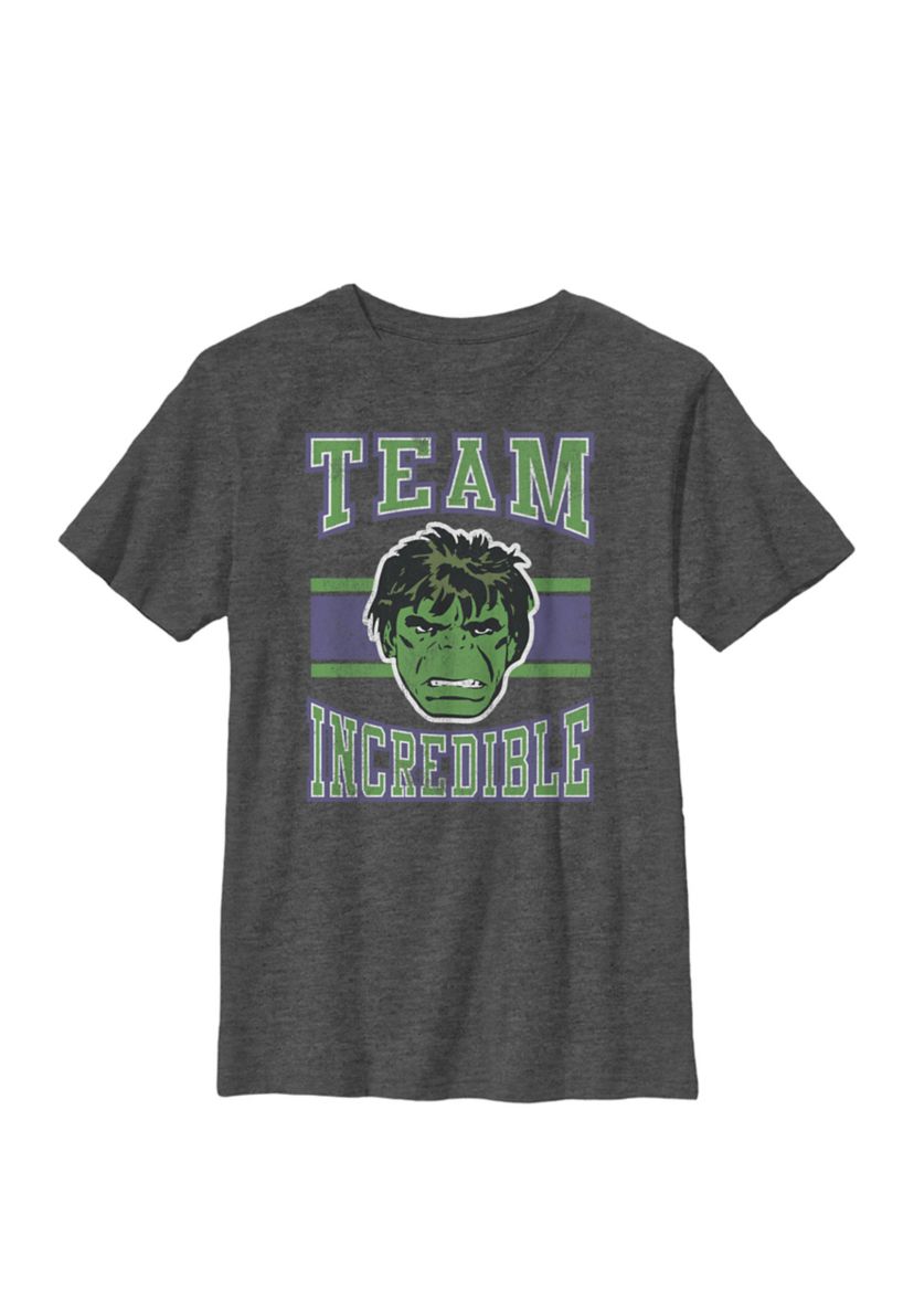 Boys 8-20 Classic Team Incredible Hulk Graphic T-Shirt