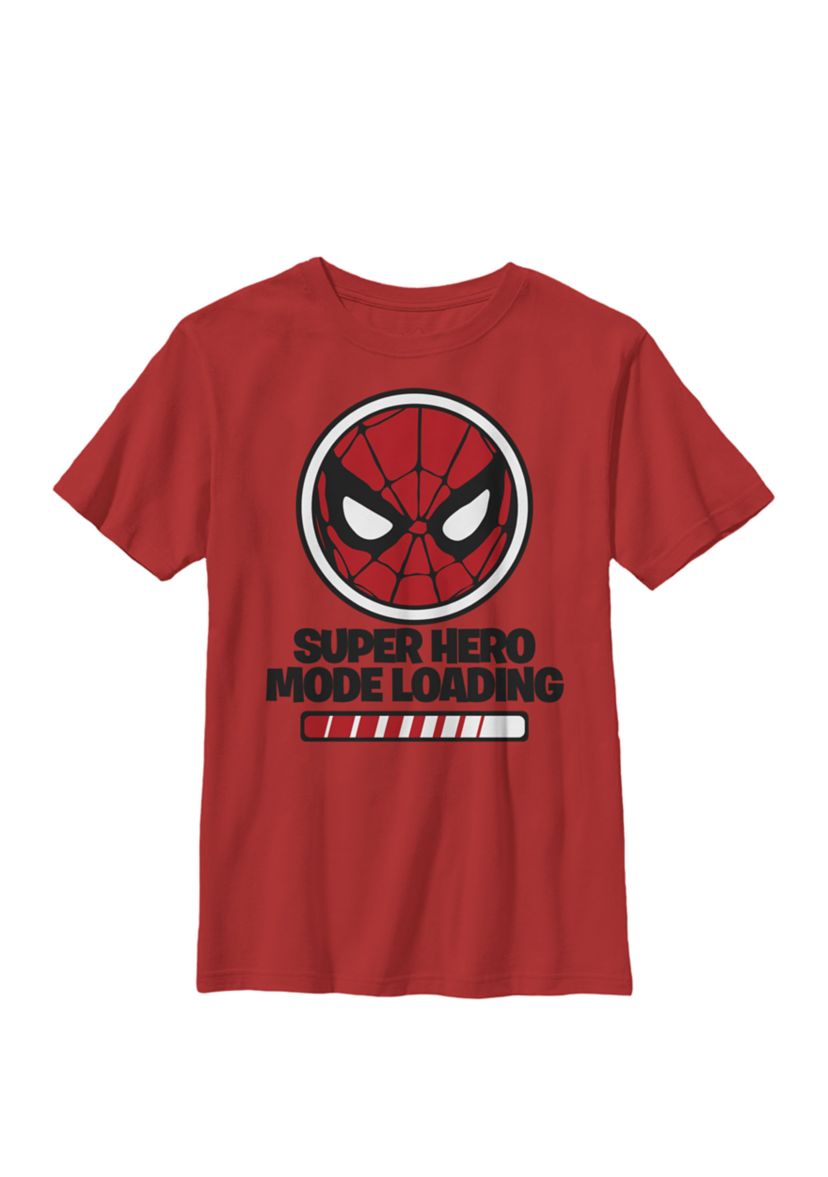 Boys 8-20 Spider Man Hero Mode Loading Graphic T-Shirt