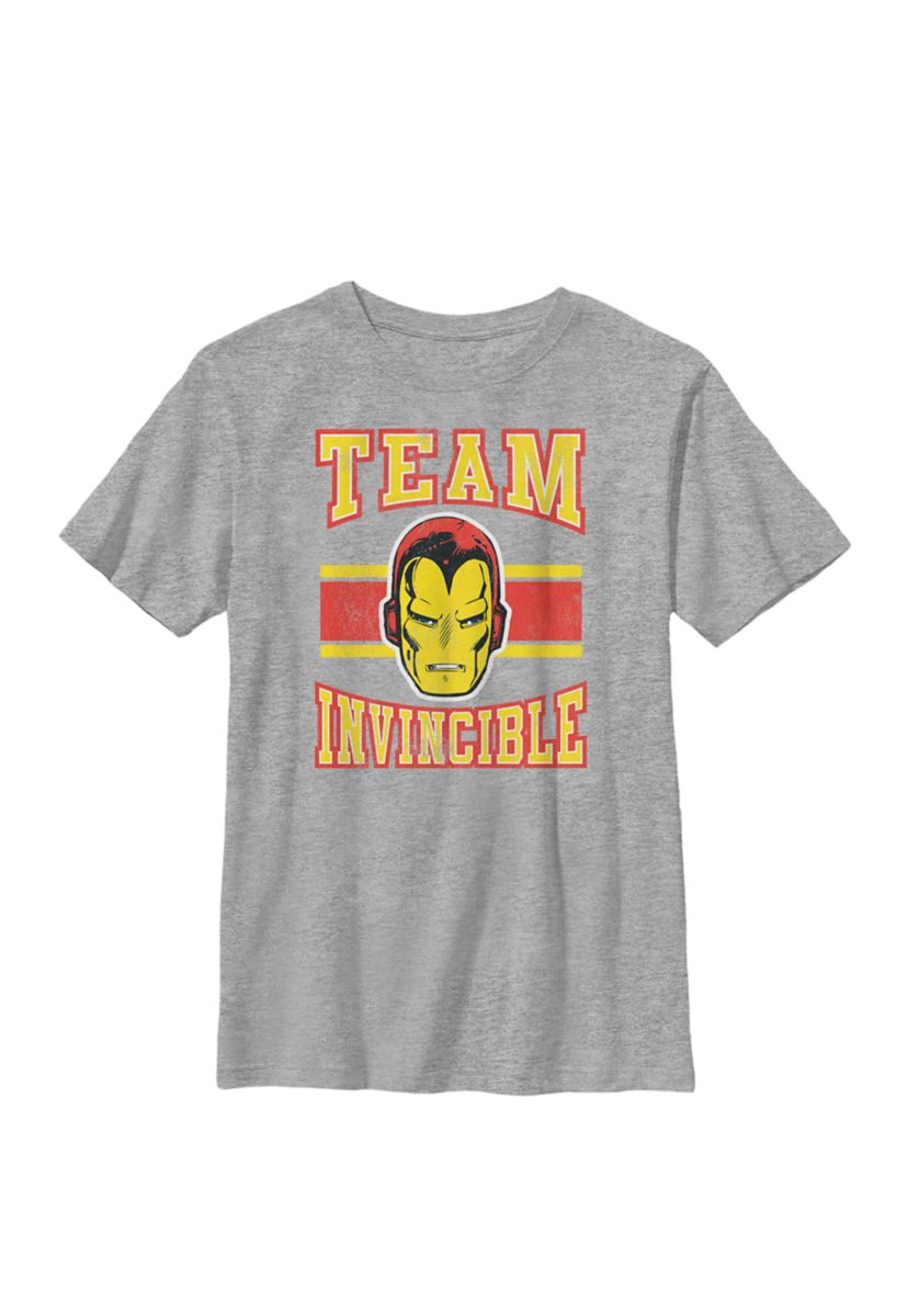 Boys 8-20 Classic Team Invincible Iron-Man Graphic T-Shirt