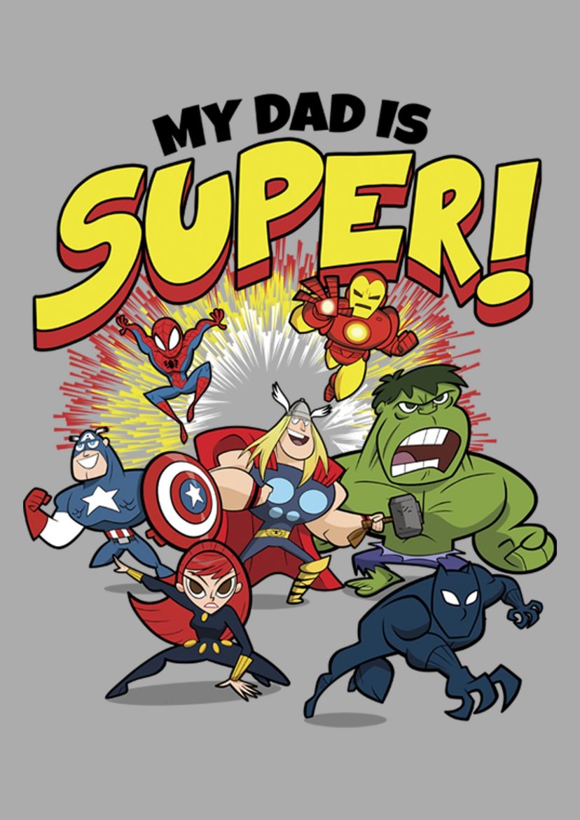 My Dad Is Super Graphic T-Shirt