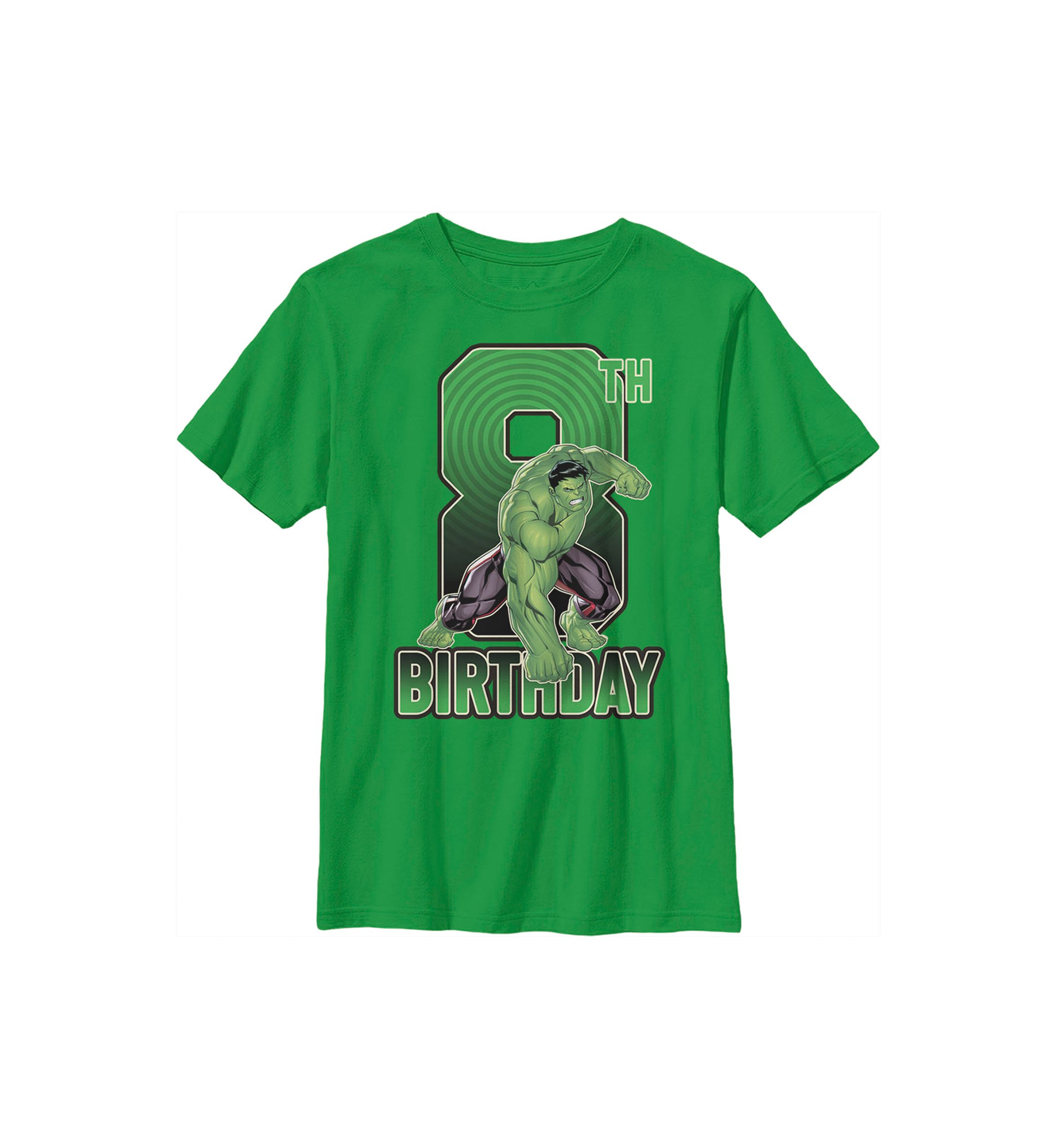 Boys 4-7  Hulk 8th Bday Graphic T-Shirt