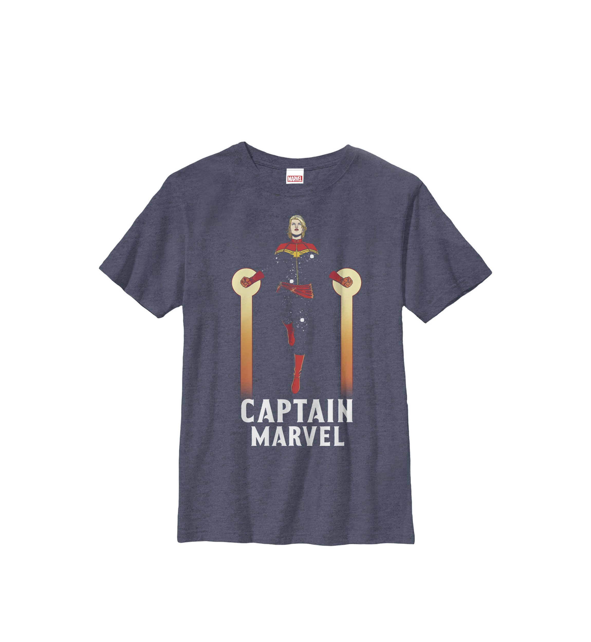Boys 8-20 Captain Marvel Flying Pose Graphic T-Shirt 