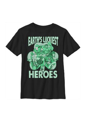 Marvel Boys 4-7 Luck of the Hero Graphic T-Shirt