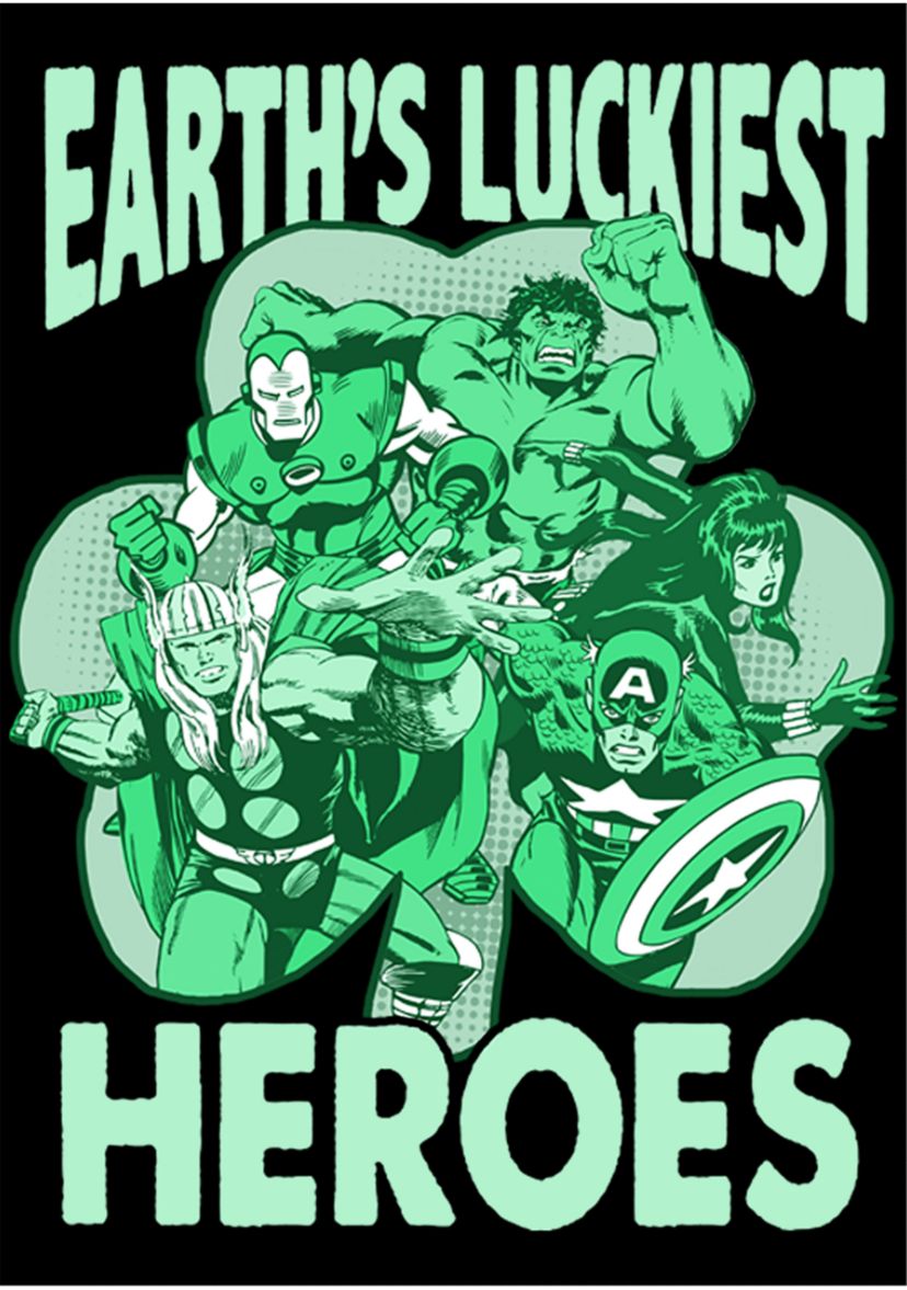 Boys 4-7  Luck of the Hero Graphic T-Shirt