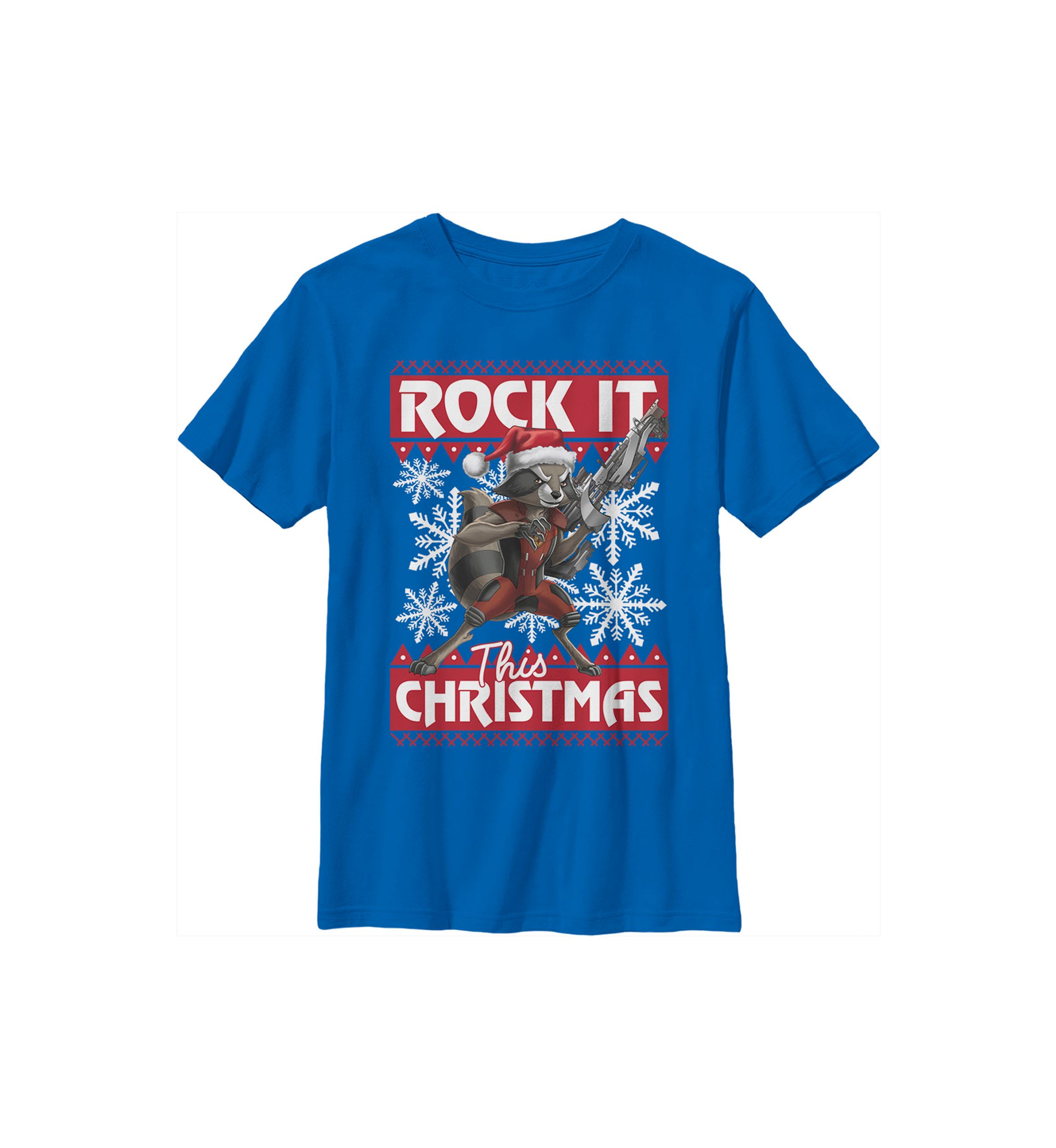 Boys 4-7 Rocket Xmas T-Shirt