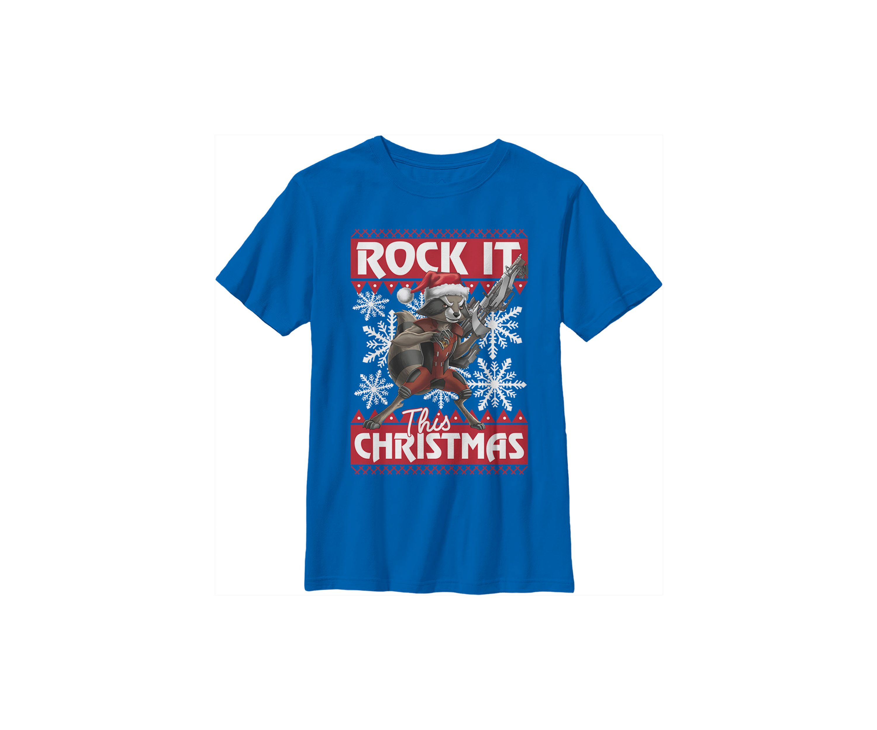 Boys 4-7 Rocket Xmas T-Shirt